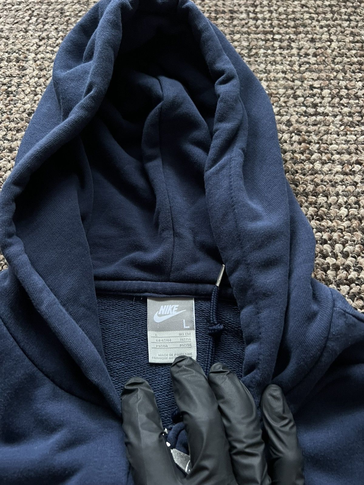 Nike Vintage Nike Zip Hoodie Y2K Basic Fit 90s USA Style Size US L / EU 52-54 / 3 - 11 Thumbnail