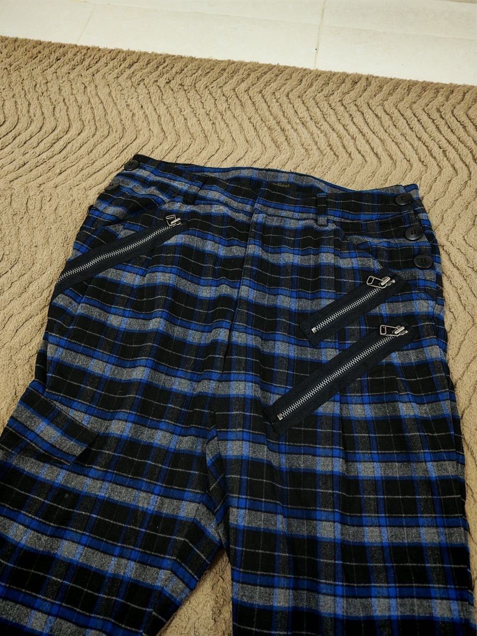 Other Barak Punk Bondage Seditionaries Style Checkered Pant Size US 30 / EU 46 - 4 Thumbnail