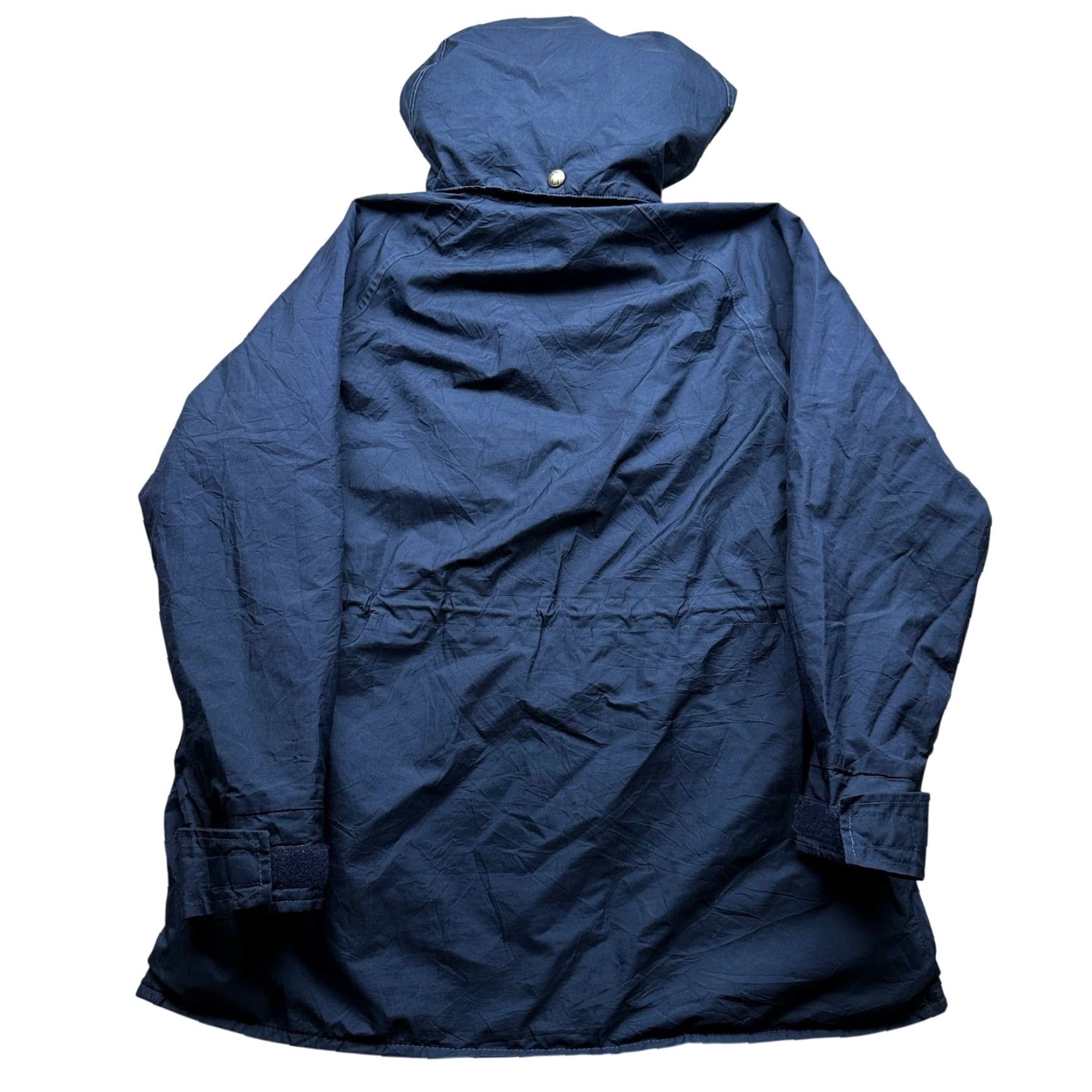 Vintage VINTAGE Woolrich Woman Hooded Parka Jacket Blue Small Wool Flannel Lined Zip Size S / US 4 / IT 40 - 2 Thumbnail