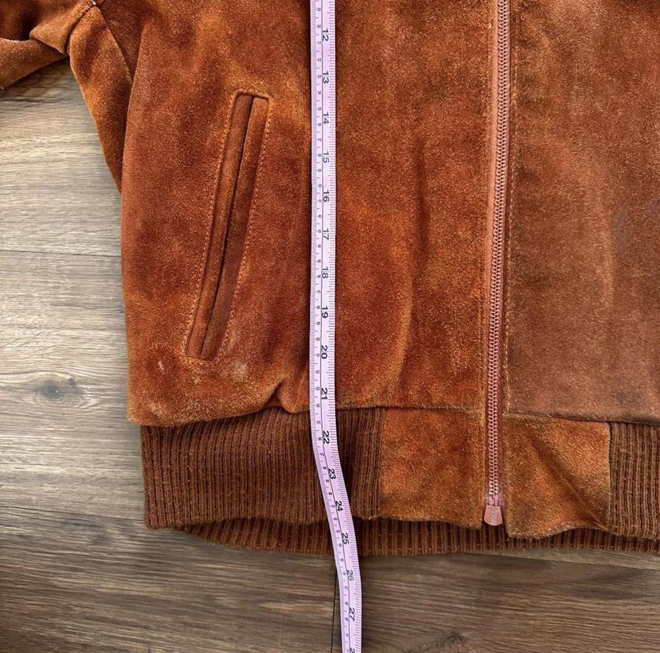 Vintage Vintage Cowhide Leather Jacket Burnt Orange Size US S / EU 44-46 / 1 - 2 Thumbnail