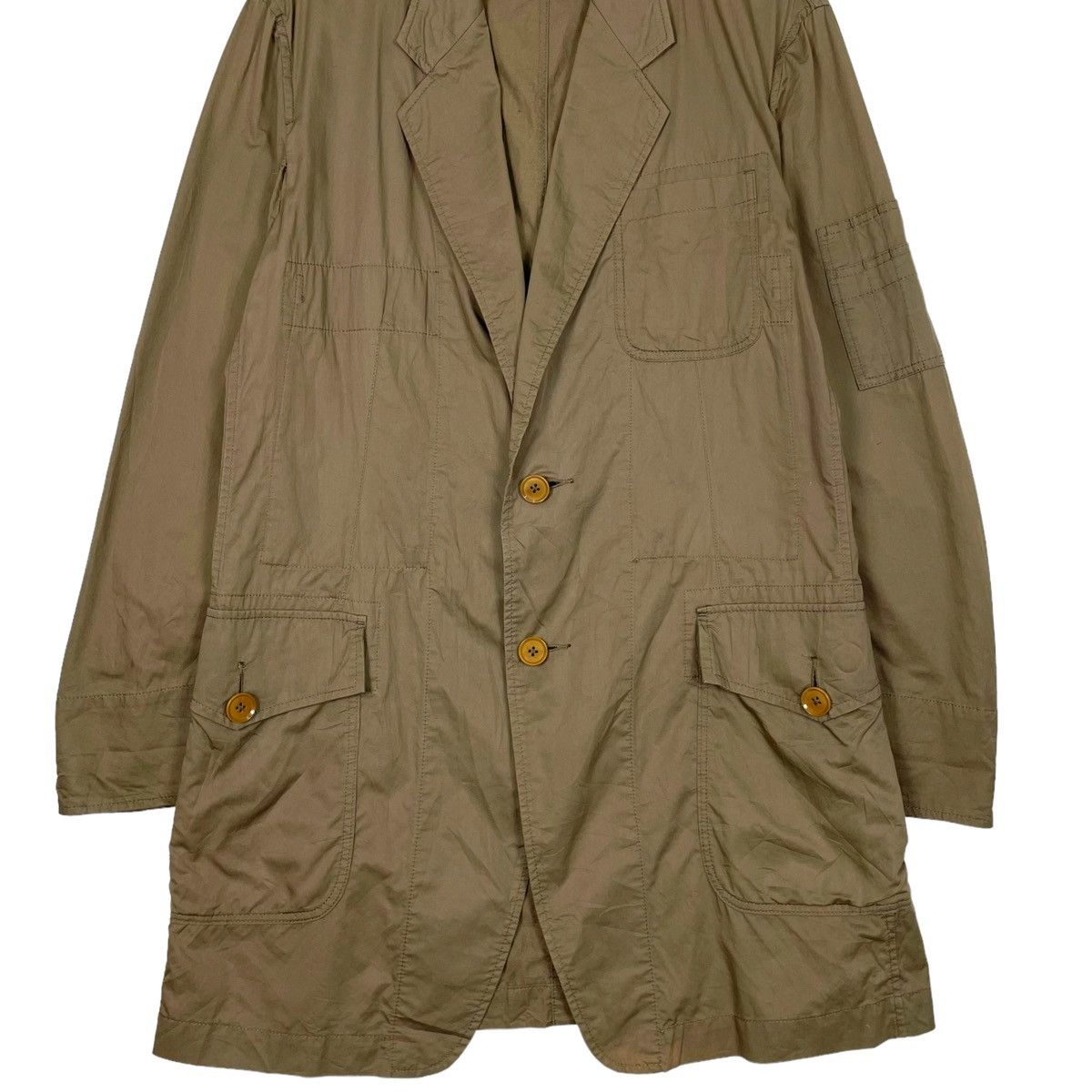 Y's × Yohji Yamamoto 💥Y's BY YOHJI YAMAMOTO CHORE LOOSE BUTTON JACKET Size US L / EU 52-54 / 3 - 5 Thumbnail