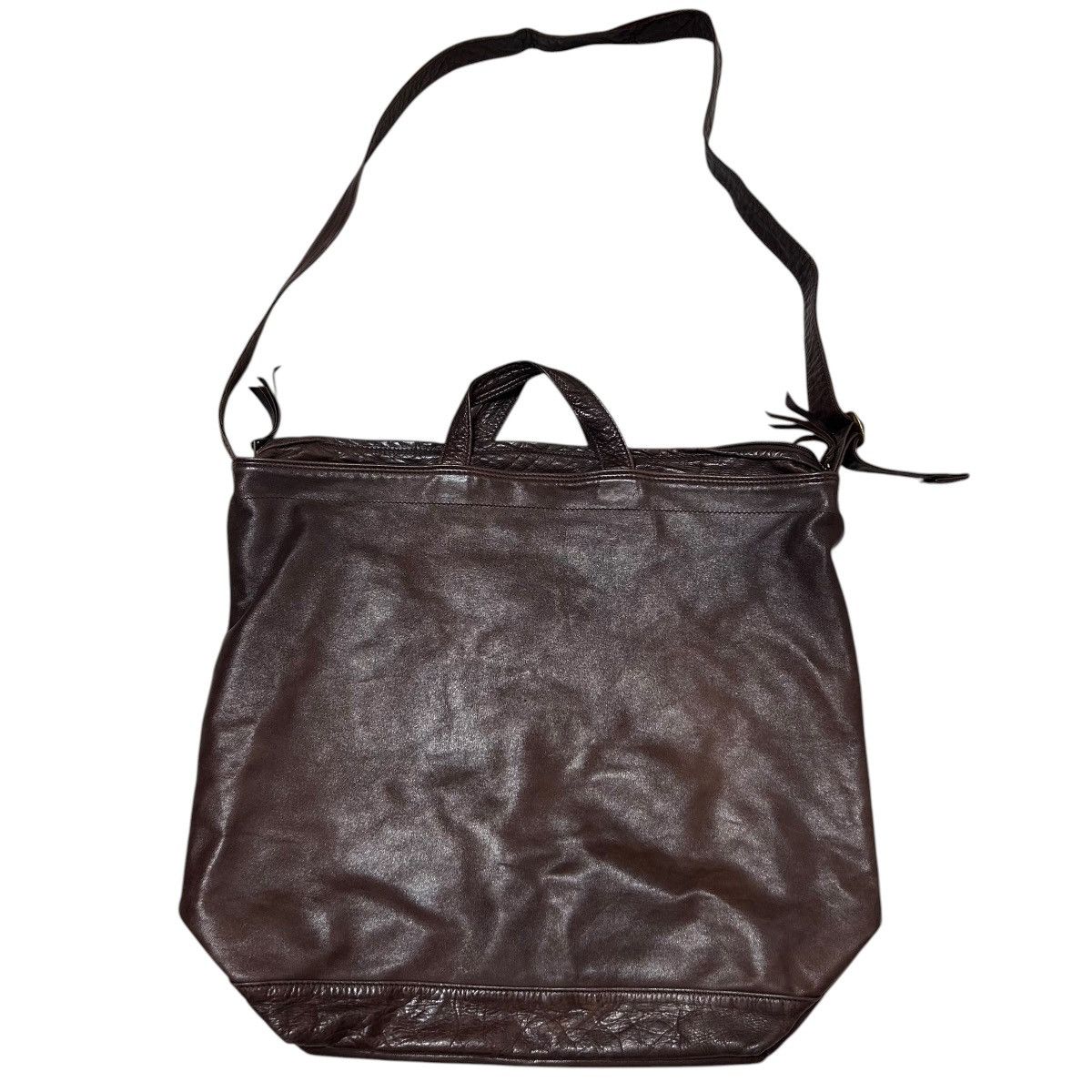 Porter 753 Porter Yoshida leather shoulder bag unisex brown Size ONE SIZE - 2 Thumbnail