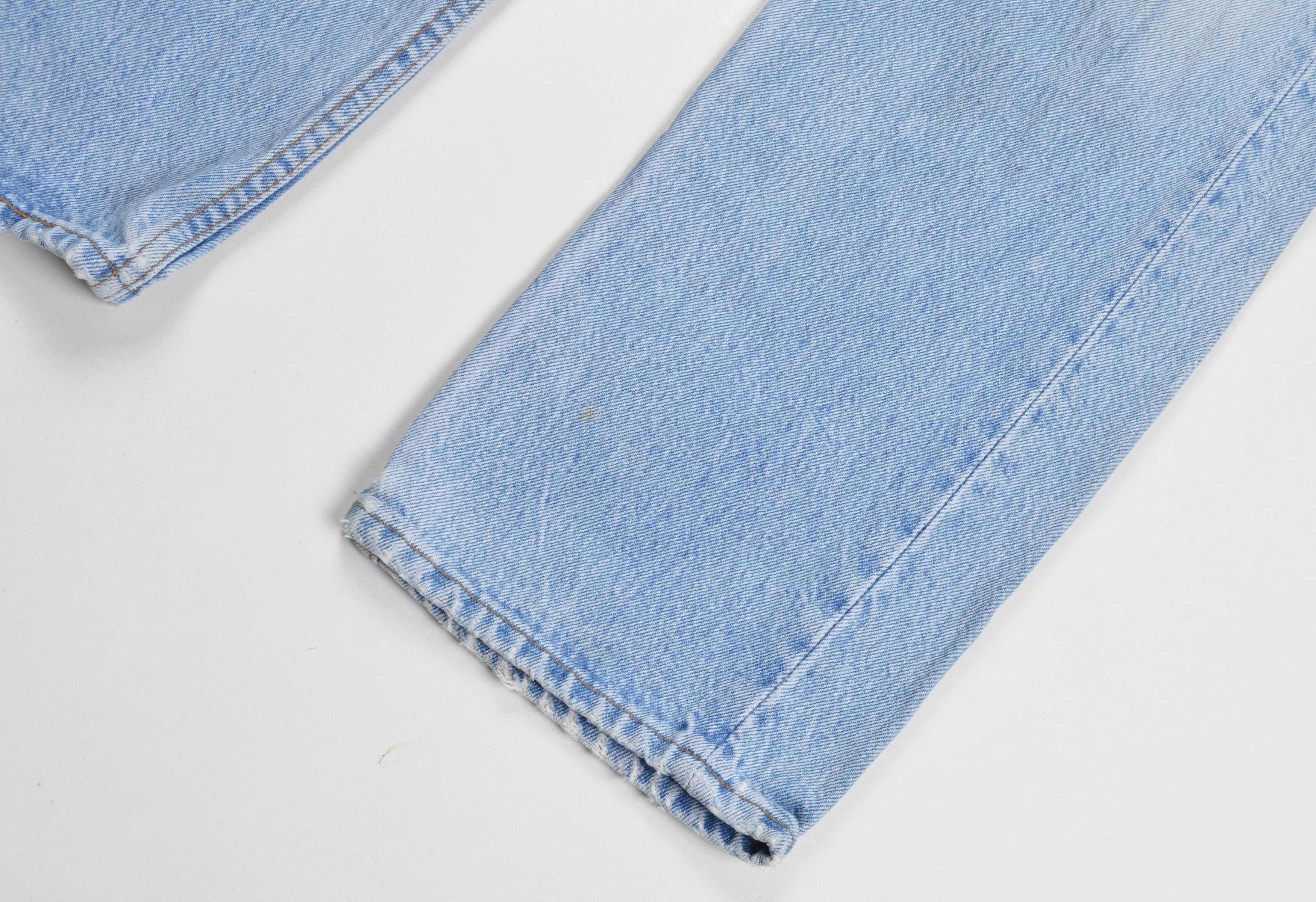 Levi's Vintage Levis 501 90's Made in USA Distressed Blue Jeans Size US 34 / EU 50 - 5 Thumbnail