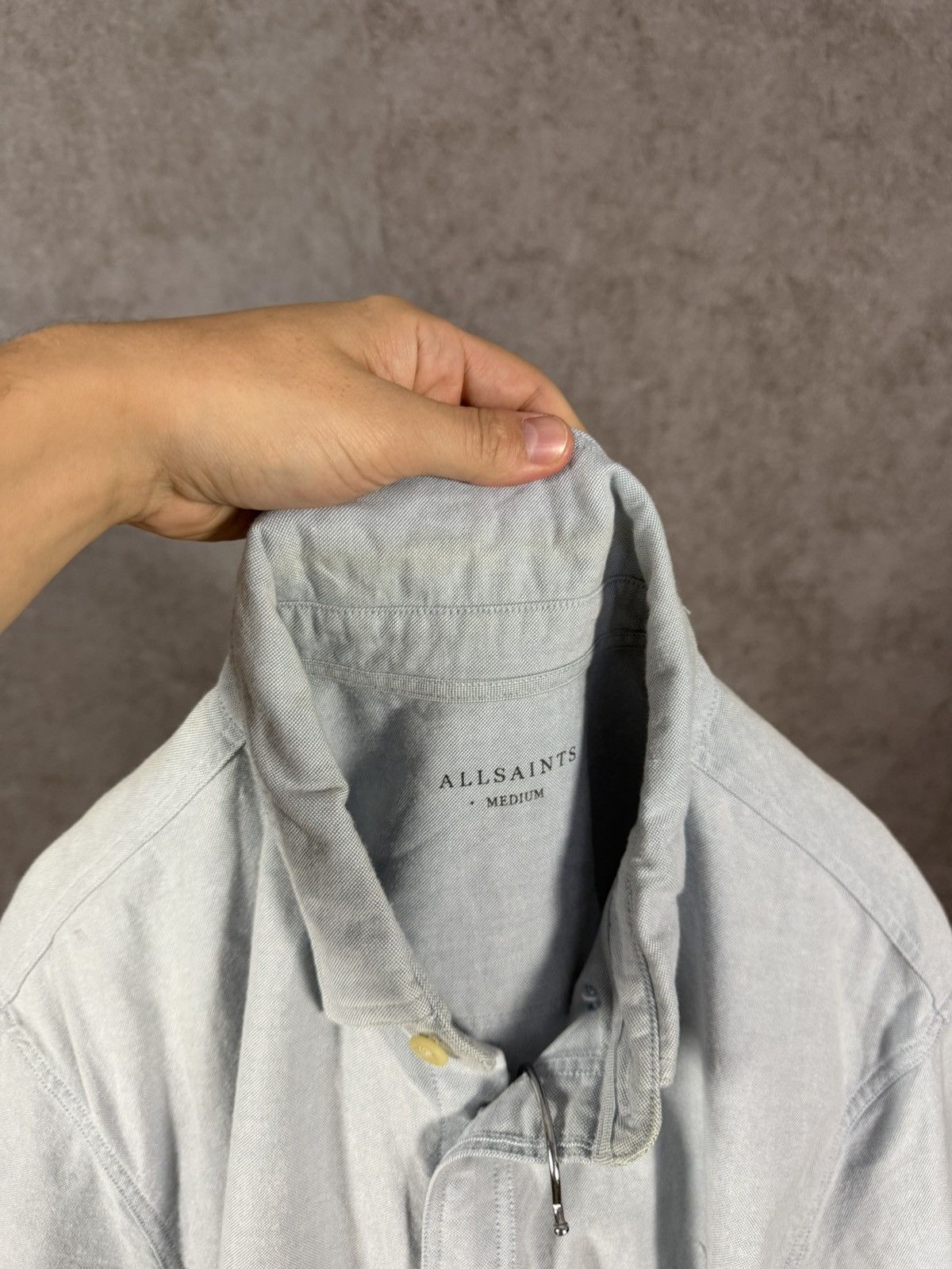 Allsaints Allsaints designer logo shirt Size US M / EU 48-50 / 2 - 6 Thumbnail
