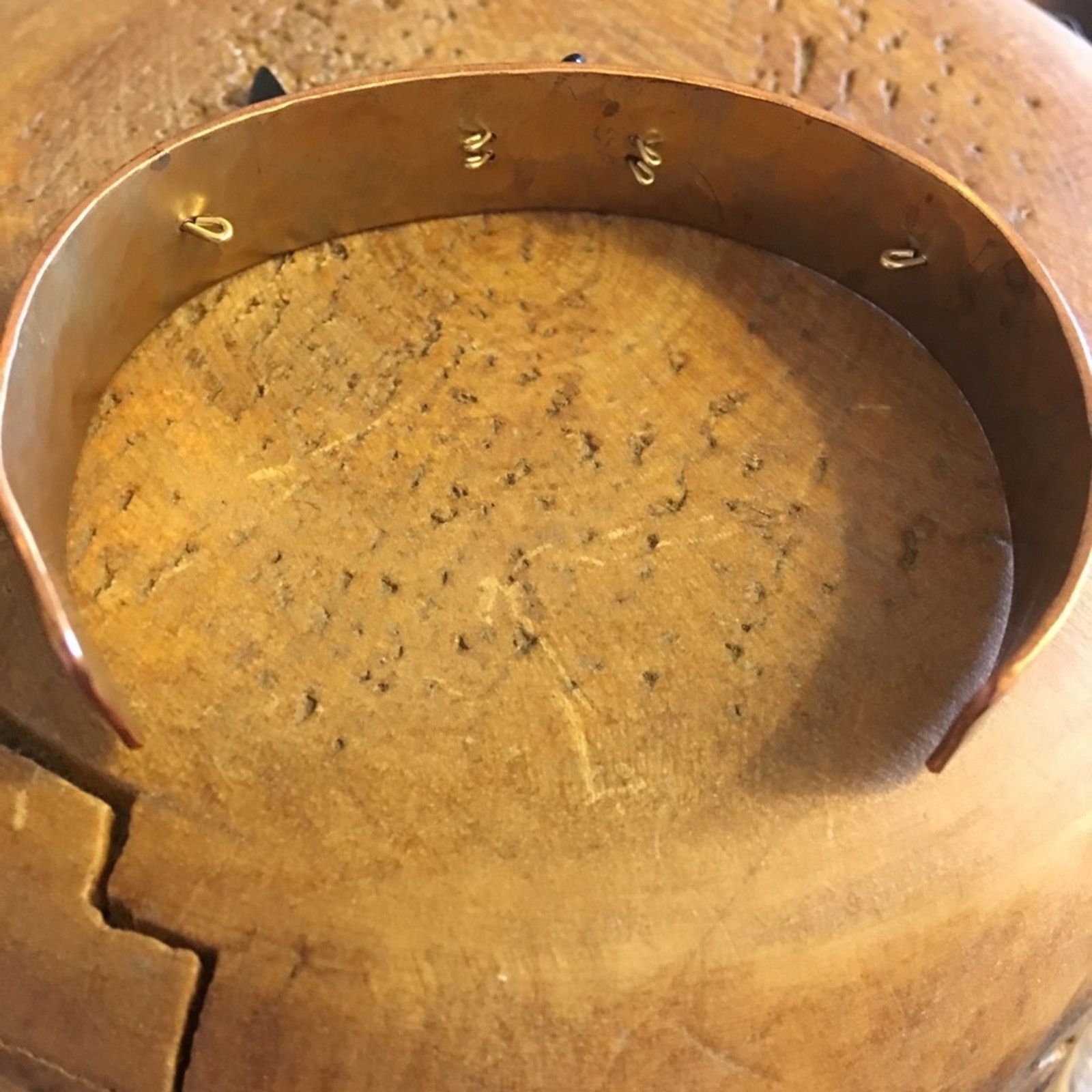 Handmade Vintage Holly Yashi Handmade Copper Cuff Bracelet Size ONE SIZE - 7 Thumbnail