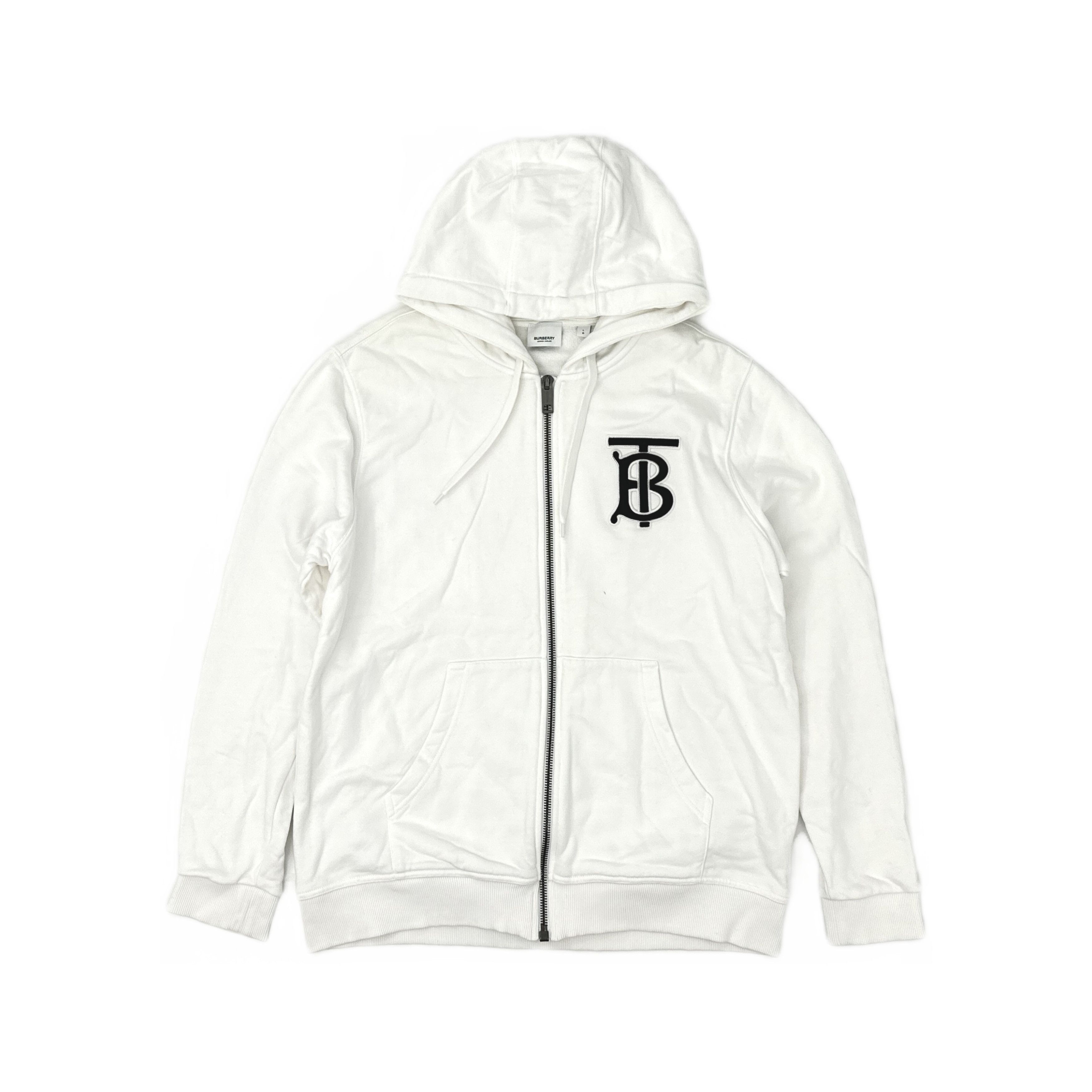 Burberry Burberry TB Monogram Zip Hoodie Size L Size US L / EU 52-54 / 3 - 1 Thumbnail