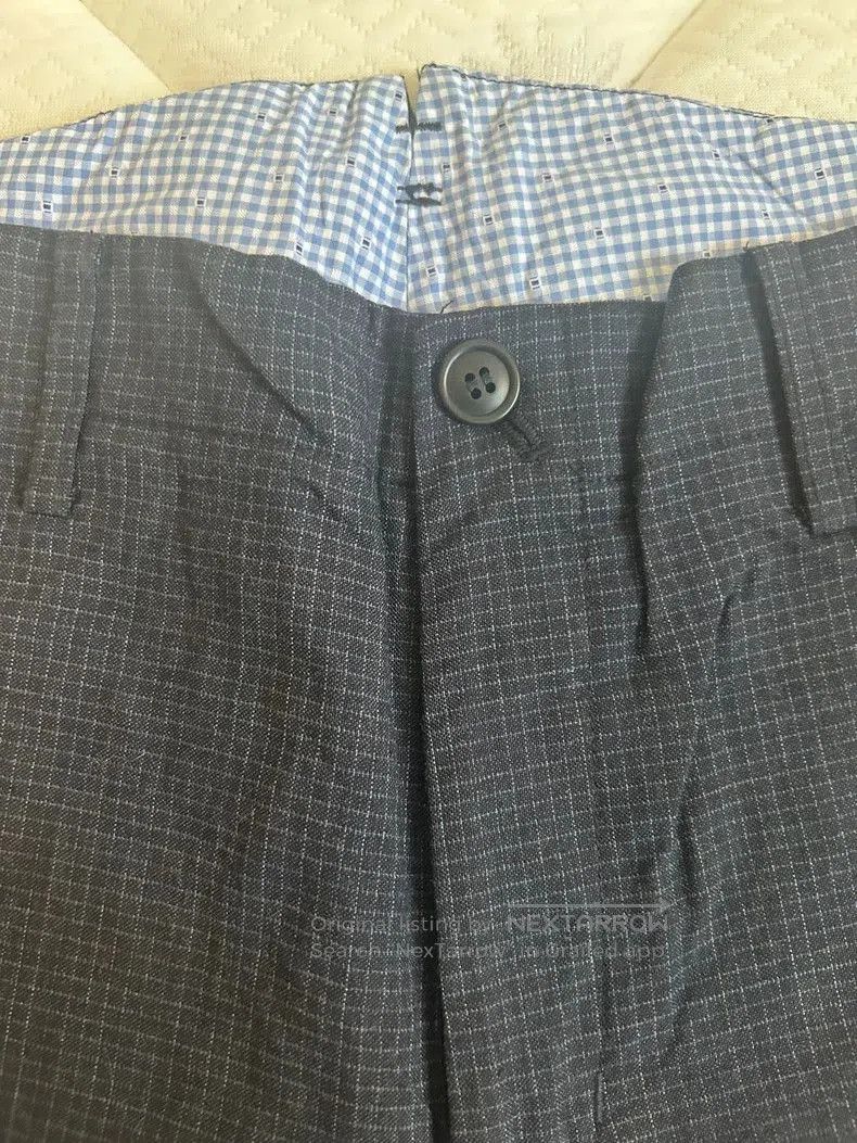 Junya Watanabe Junya Watanabe Man Checked Blue Shorts Size US 26 / EU 42 - 4 Thumbnail