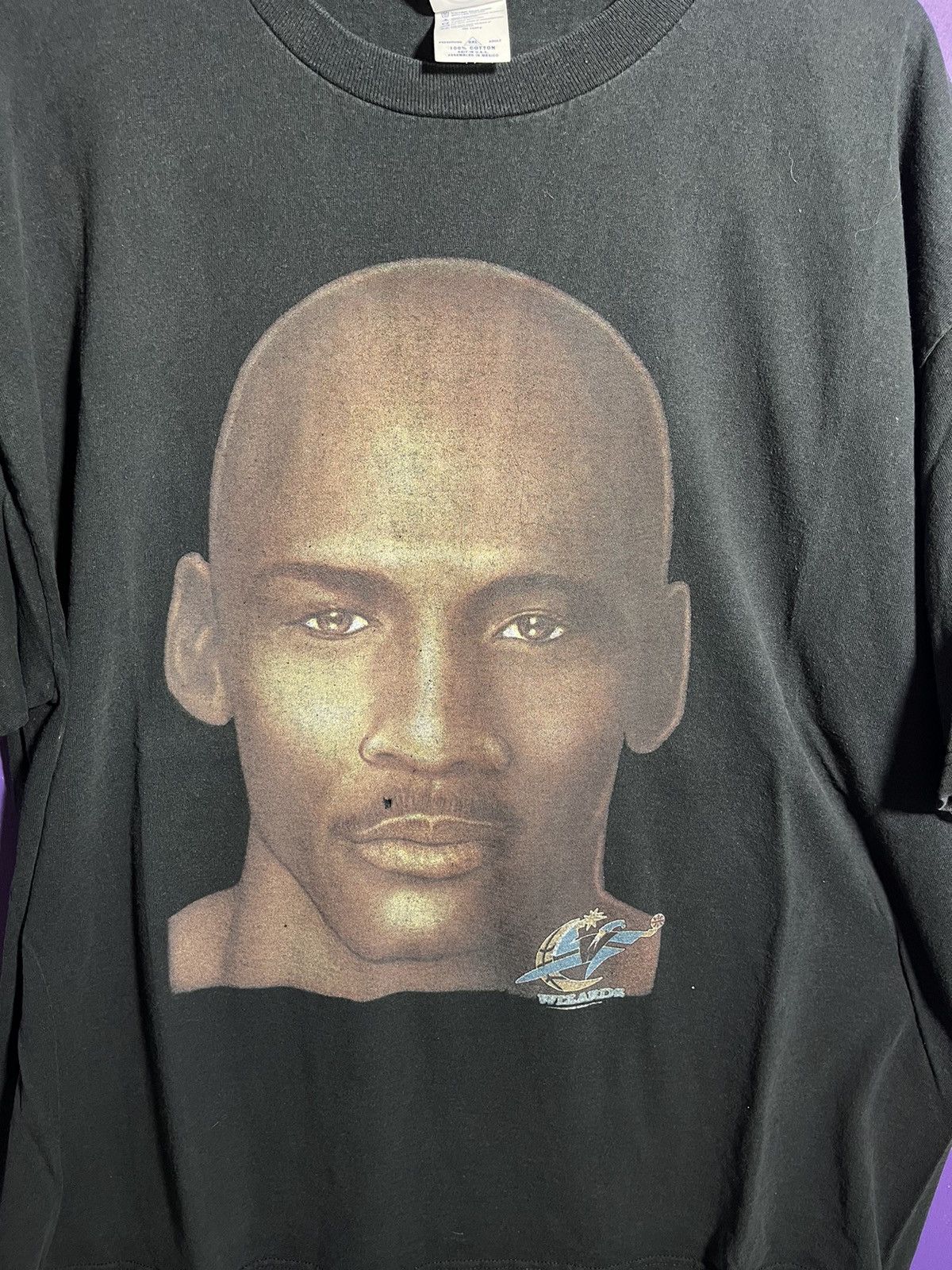 NBA × Vintage Vintage 00s Washington wizards Michael Jordan big face tee Size US XXL / EU 58 / 5 - 3 Thumbnail