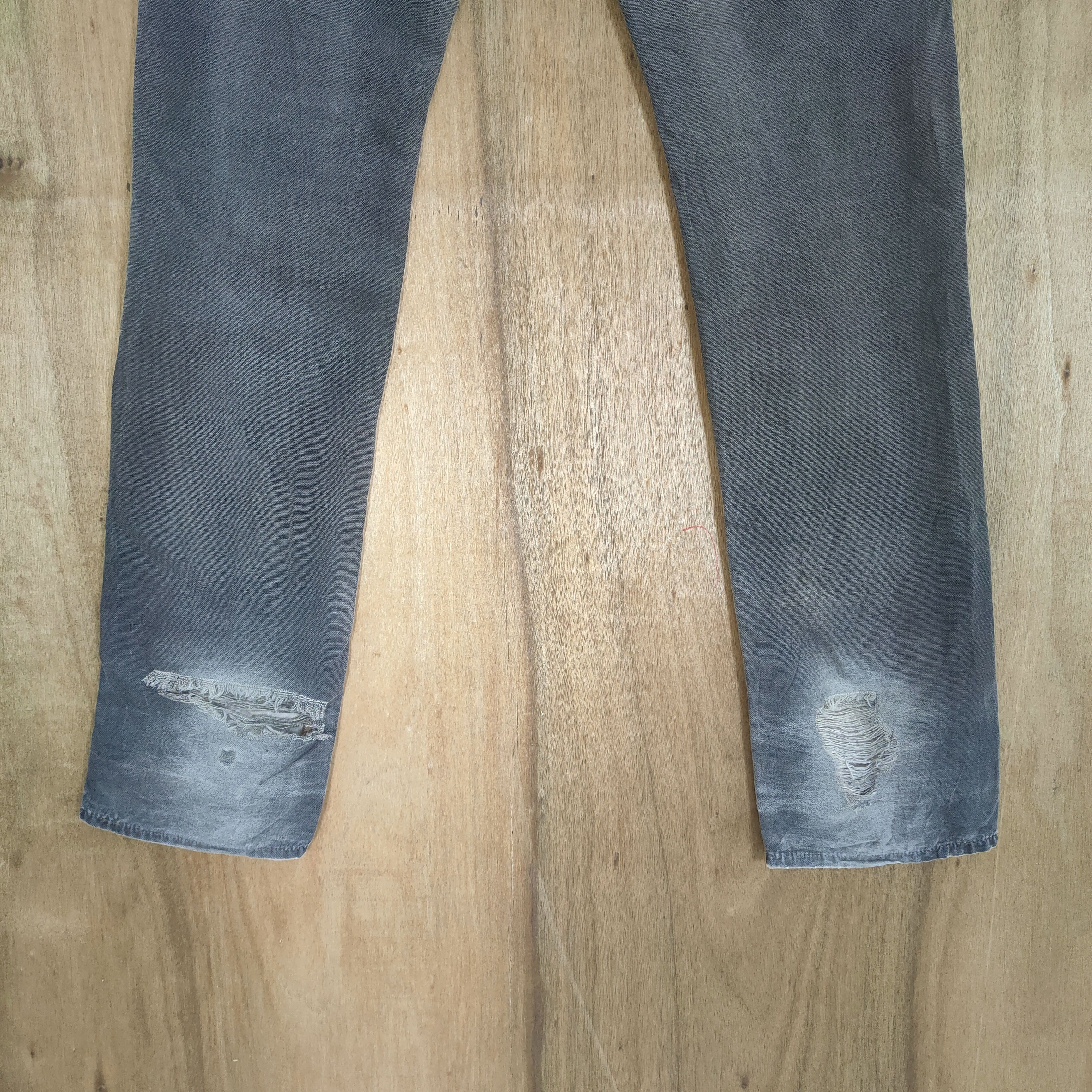 Ralph Lauren VINTAGE RALPH LAUREN BUTTONFLY FADED BROWN JEAN DENIM PANTS Size US 30 / EU 46 - 9 Thumbnail