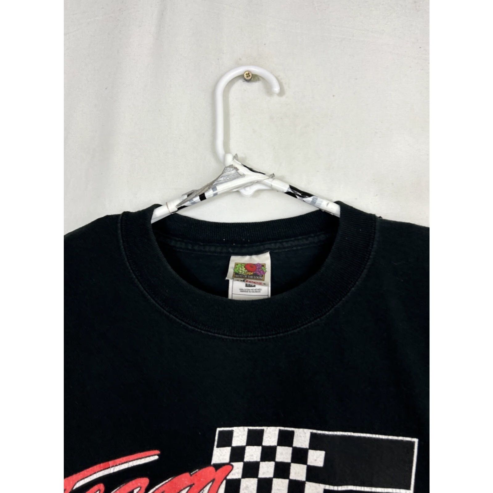 Fruit Of The Loom Mens 2XL Black Short Sleeve T-Shirt IMCG Racing Team Pro Motorsports Colorful Shirt Mens Size US XXL / EU 58 / 5 - 4 Thumbnail