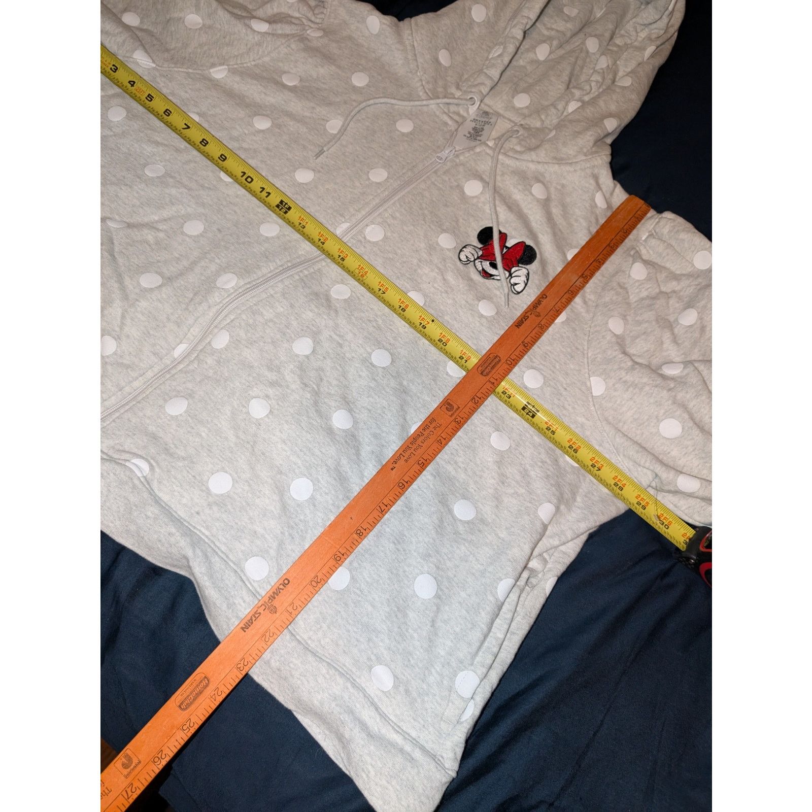 Disney NWOT Disney Minnie Mouse Hoodie Size 3XL Polka Dots Women's Size 3XL / US 20-22 - 6 Thumbnail