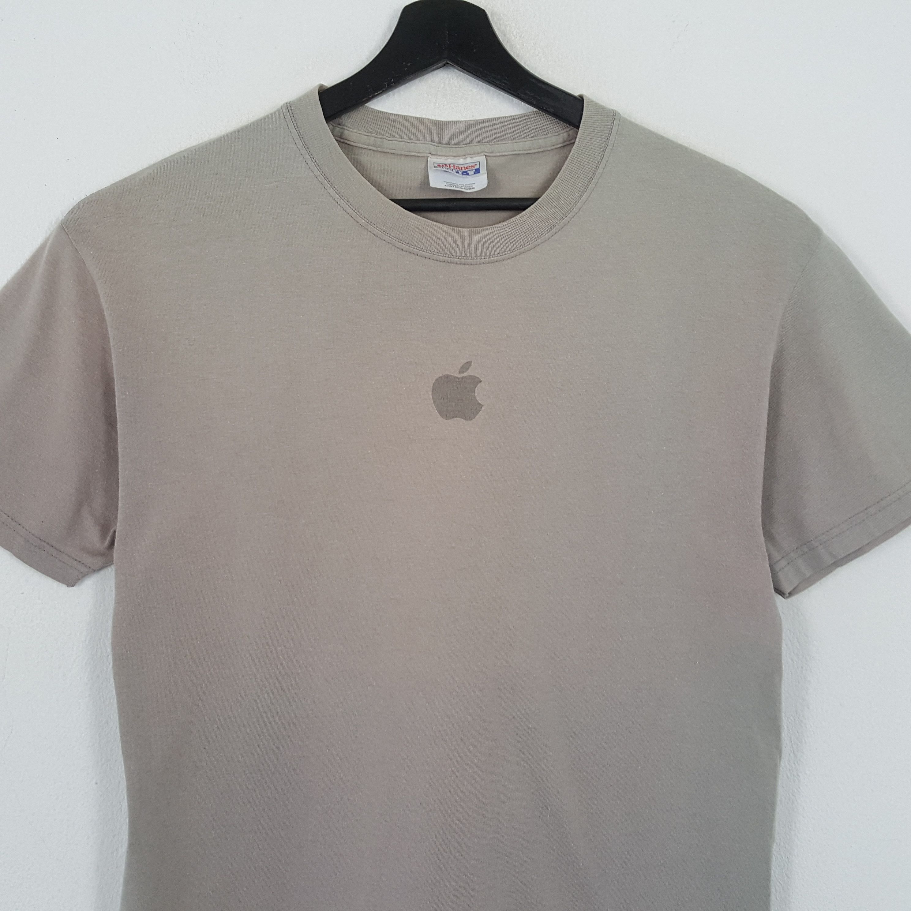 Apple APPLE Tshirt Center Logo Design Promo Style Size US M / EU 48-50 / 2 - 2 Thumbnail