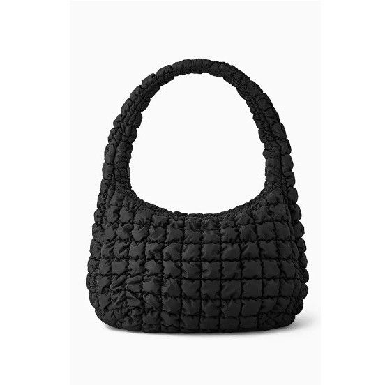 Cos Cos Oversized Quilted Bag Black Size ONE SIZE - 1 Thumbnail
