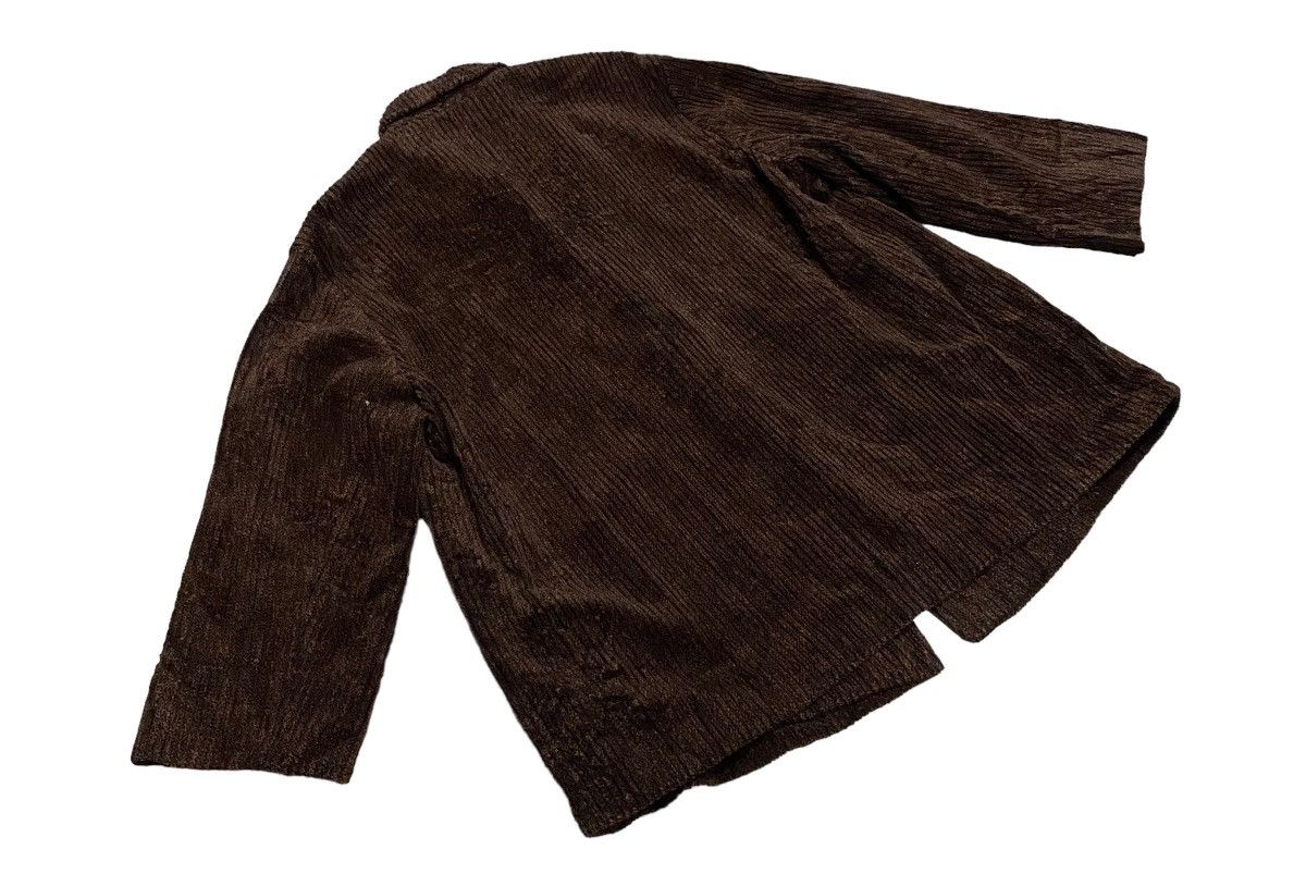 ADAM ET ROPE × Japanese Brand Adam Et Rope Velvet Blazer Winter Size 40L - 8 Thumbnail