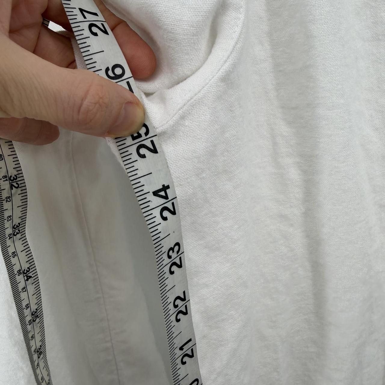 Other Caslon White Linen Blend Wide Leg Pants Size Small Size 28" / US 6 / IT 42 - 6 Thumbnail