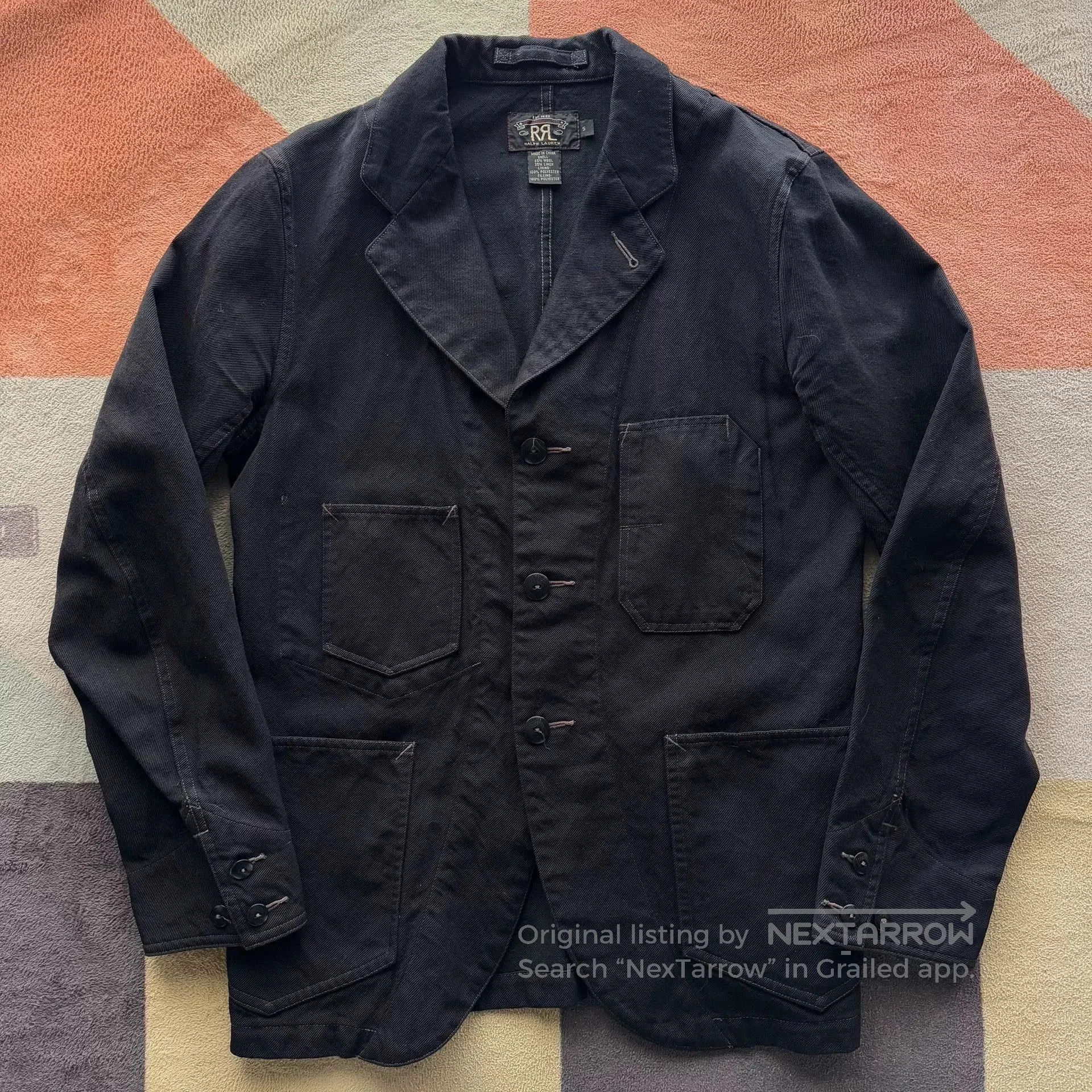 RRL Ralph Lauren RRL Wool Blend Workwear Jacket. Size US S / EU 44-46 / 1 - 1 Thumbnail