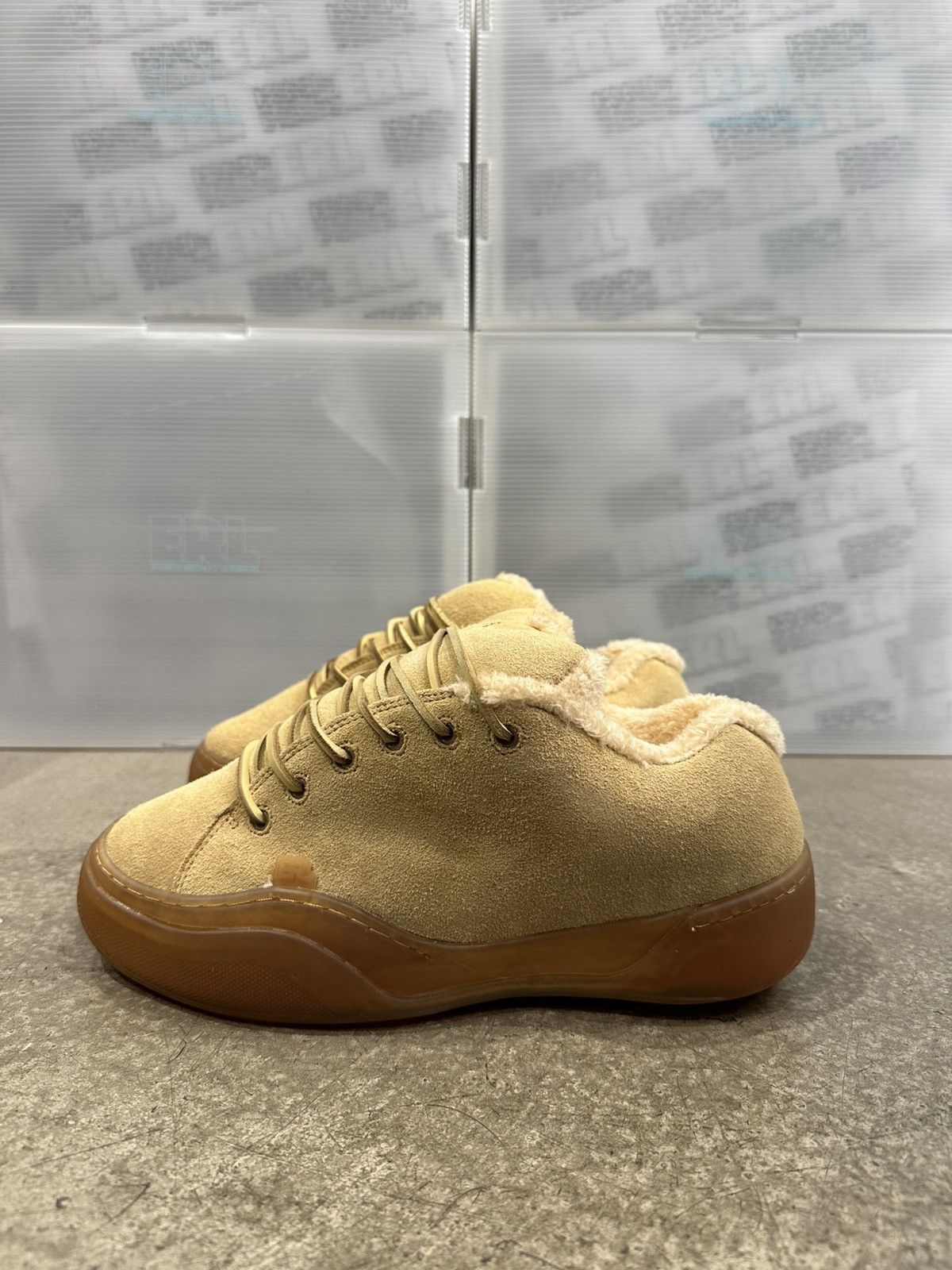 ERL ERL - Vamps Skate Sneaker Sand Size US 11 / EU 44 - 3 Thumbnail