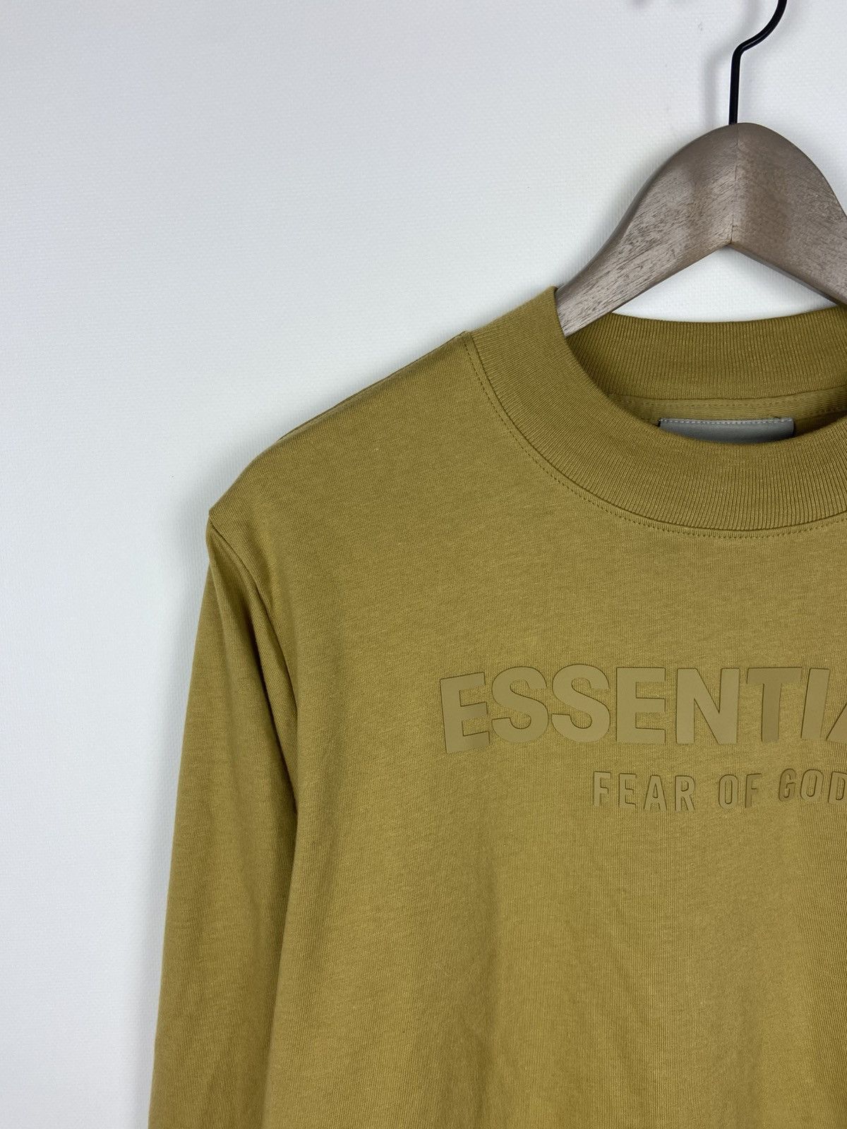 Designer × Fear of God New! Fear Of God Essentials Logo Long Sleeve Sweatshirt Size US S / EU 44-46 / 1 - 5 Thumbnail