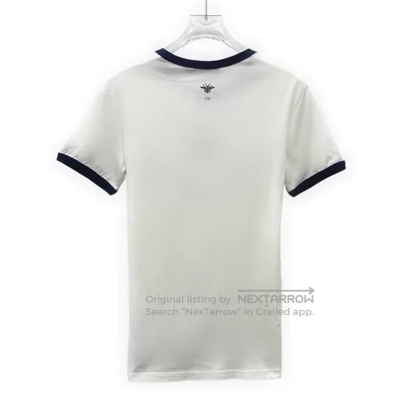 Dior Dior 25 white five-pointed star letter print cotton round- Size XS / US 0-2 / IT 36-38 - 2 Thumbnail