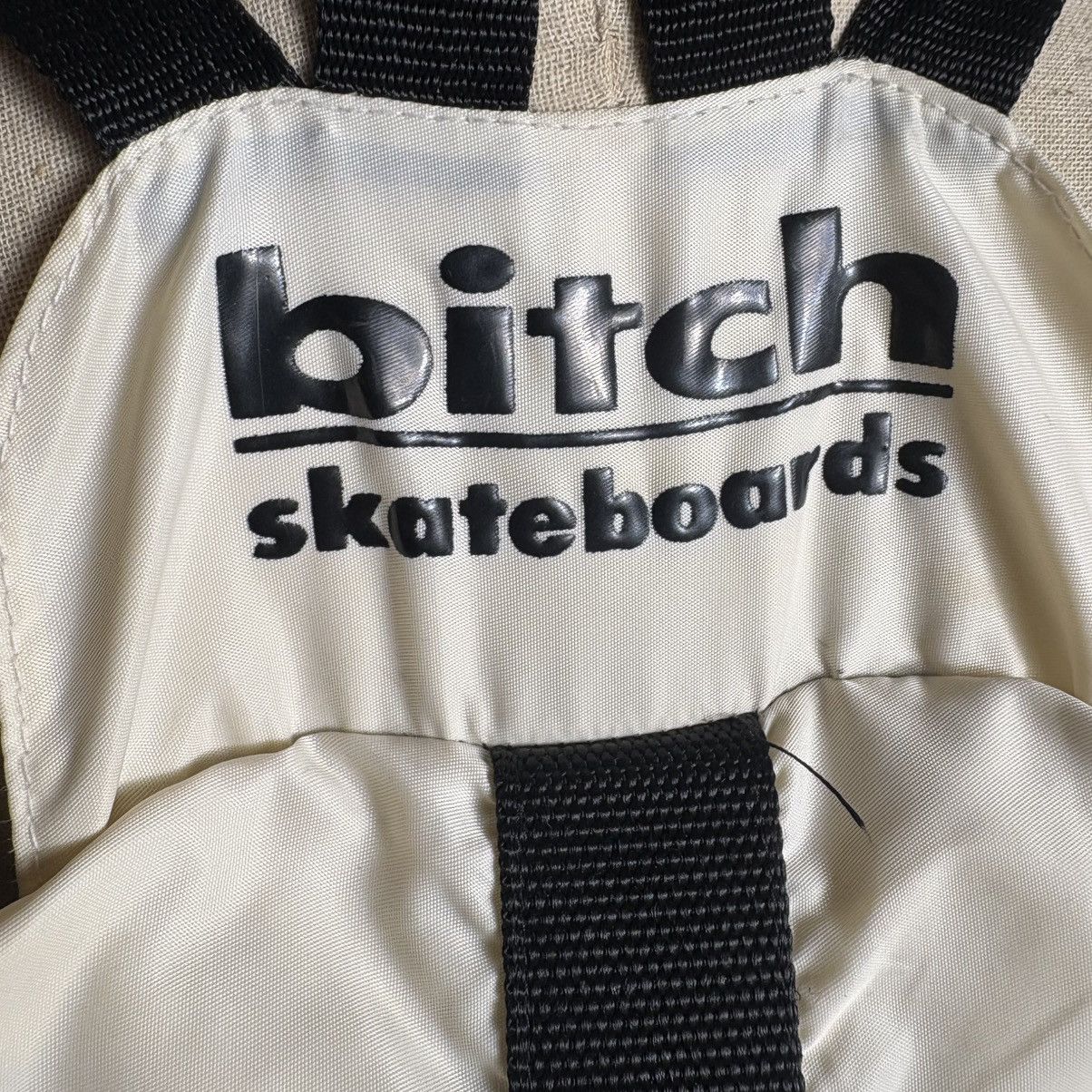 Girl Skateboards Vintage 90s Bitch Skateboards Nylon Backpack Size ONE SIZE - 5 Thumbnail
