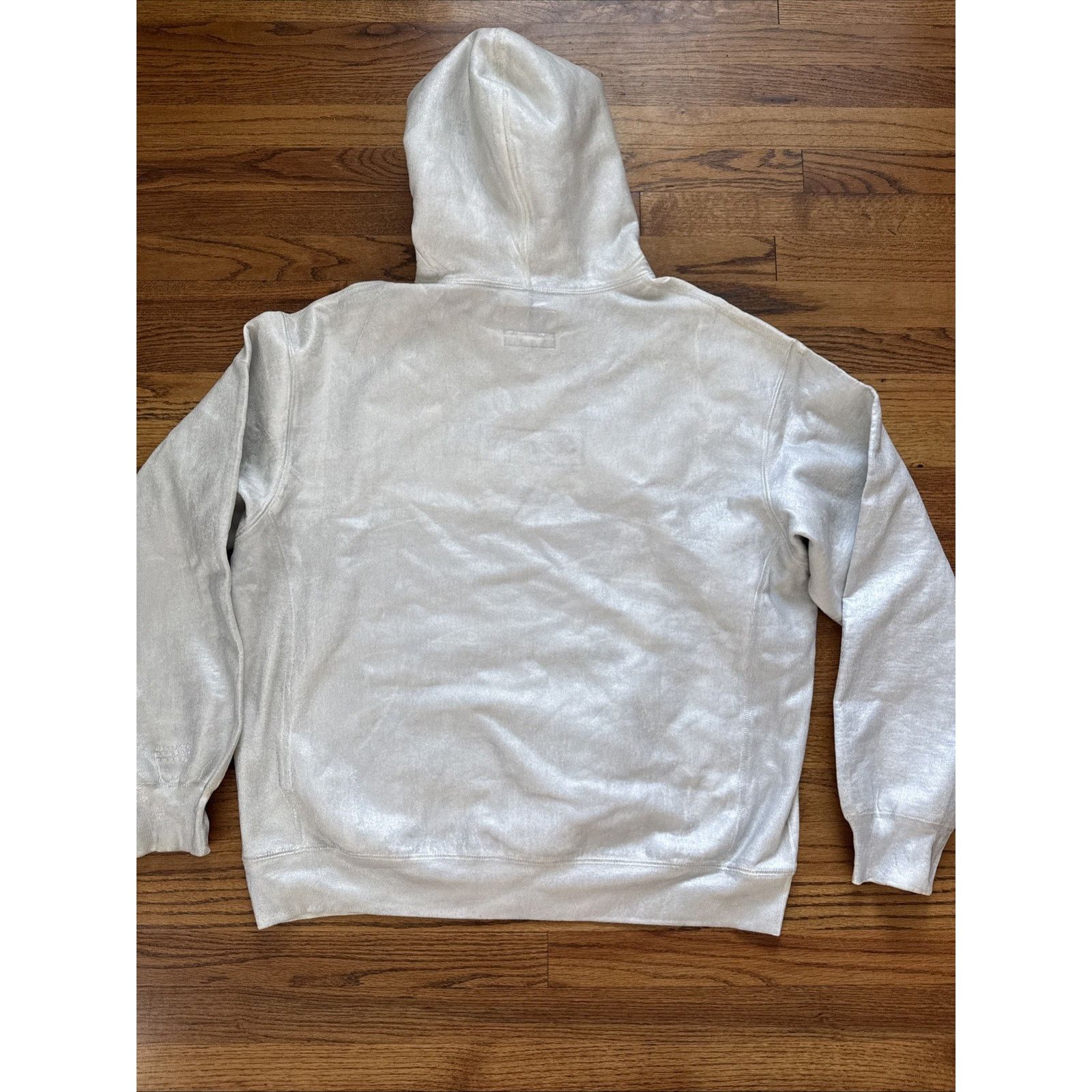 Supreme Supreme MM6 Maison Margiela Foil Box Logo Hooded Sweatshirt Size US XL / EU 56 / 4 - 16 Thumbnail