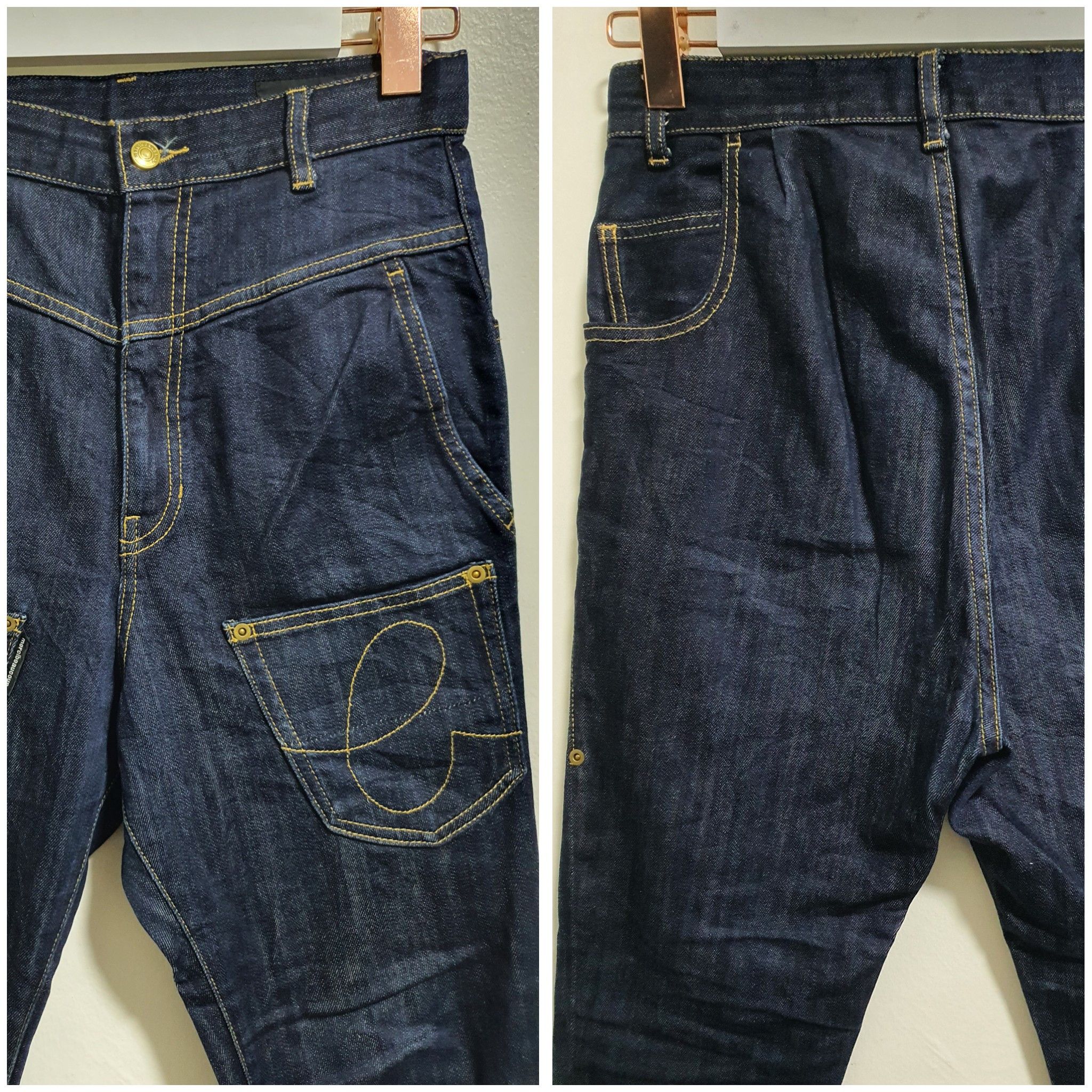 Japanese Brand × mercibeaucoup MERCIBEAUCOUP 28”/38” DESIGNER JEANS Size US 28 / EU 44 - 3 Thumbnail