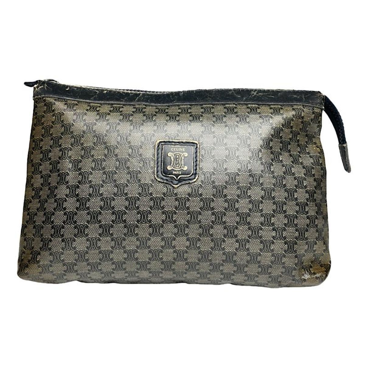 Celine Trotteur Grey Leather Clutch Bag Size ONE SIZE - 1 Thumbnail