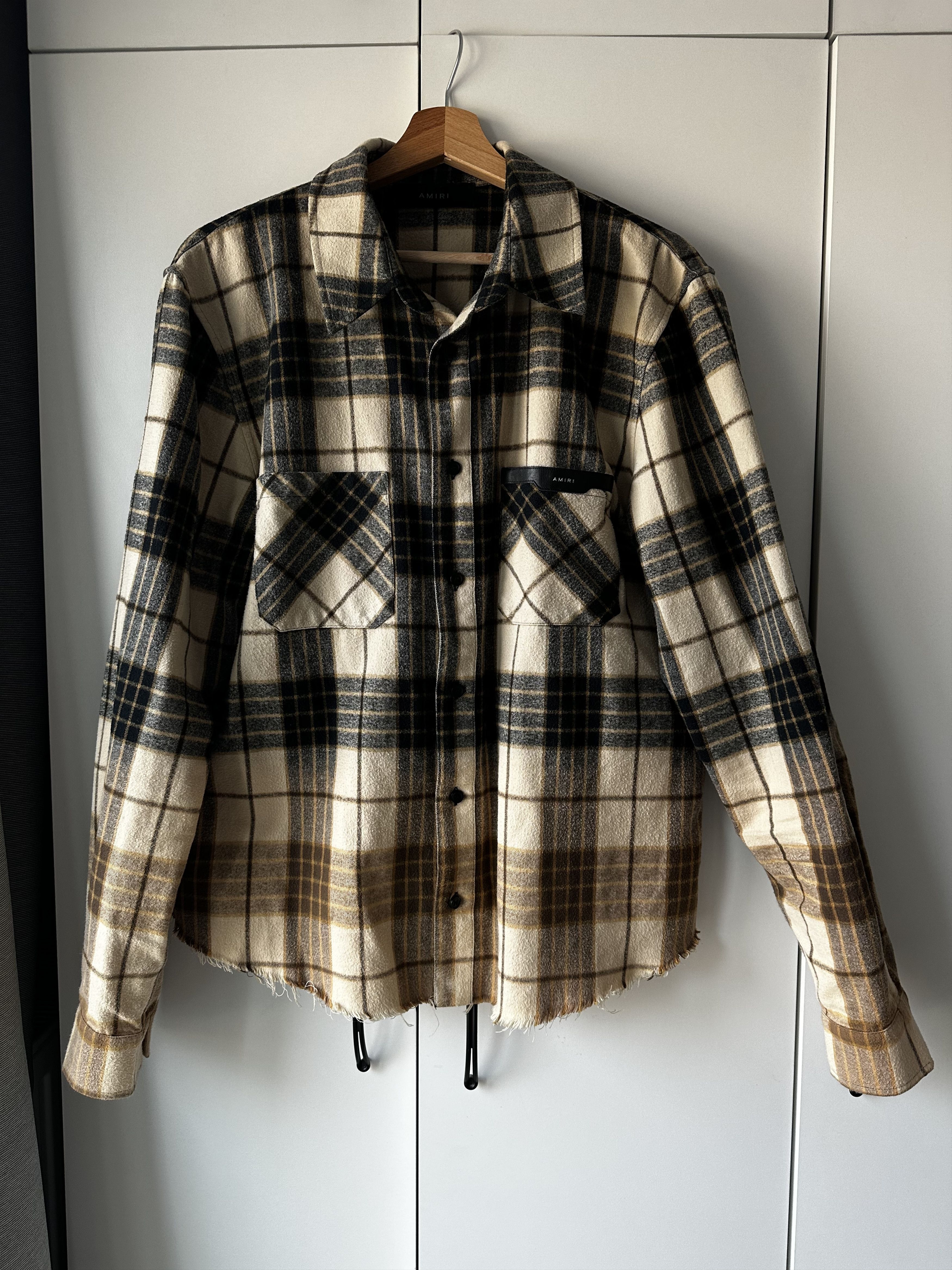 Amiri Amiri 23 Gradient Plaid Flannel Shirt Size US M / EU 48-50 / 2 - 1 Thumbnail