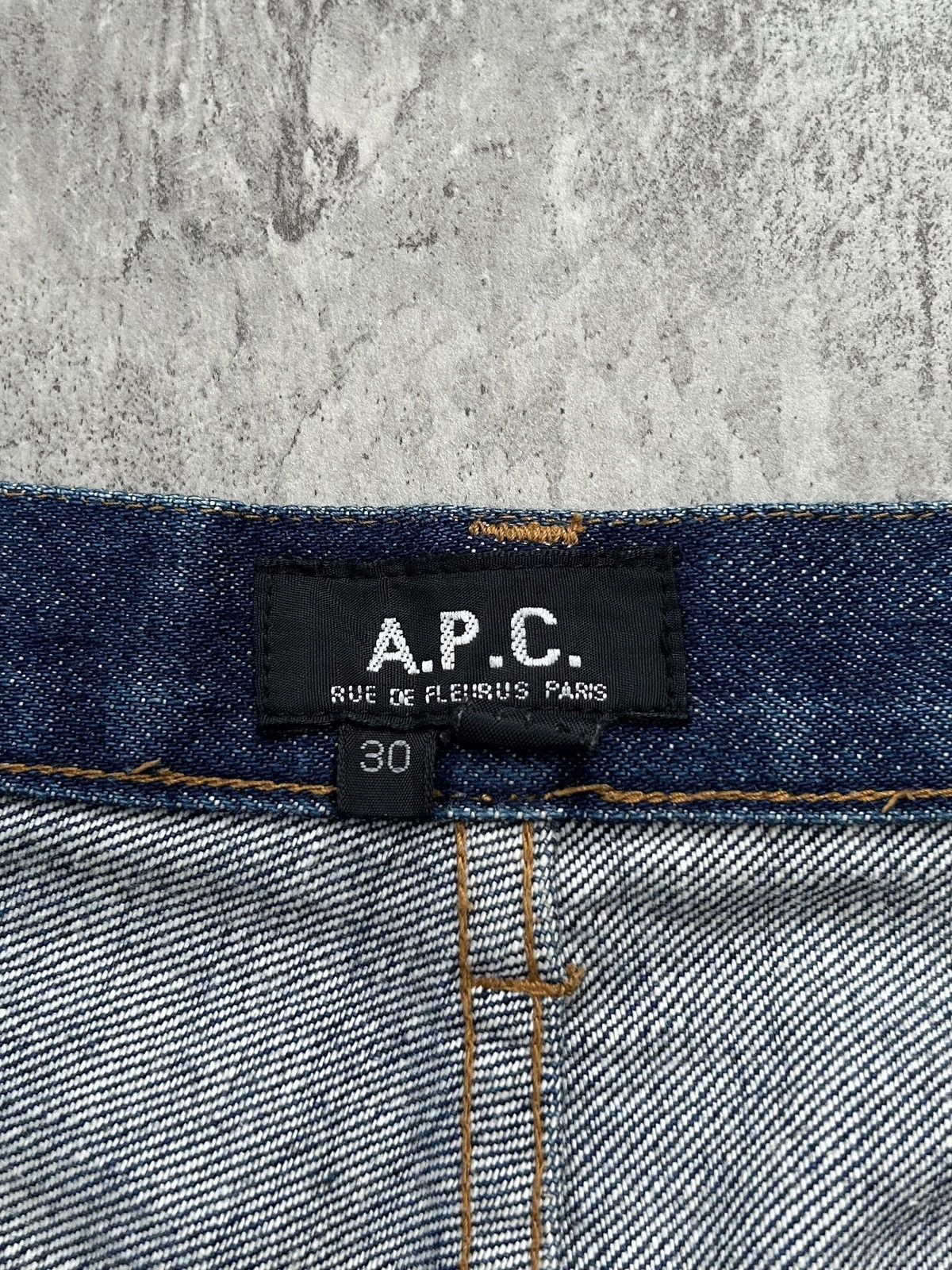 A.P.C. A.P.C. Rue De Fleurus Paris Selvedge Jeans Size US 29 - 3 Thumbnail