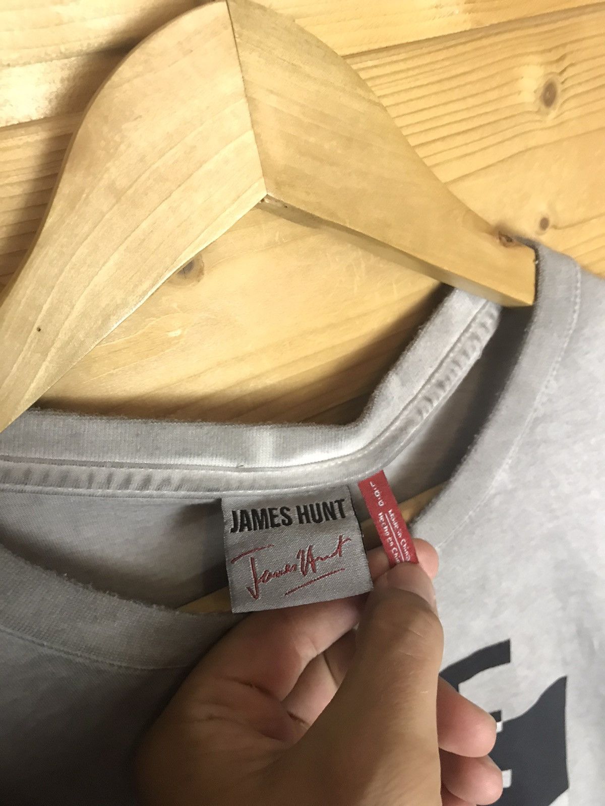 Vintage James Hunt t-shirt Size US L / EU 52-54 / 3 - 6 Thumbnail