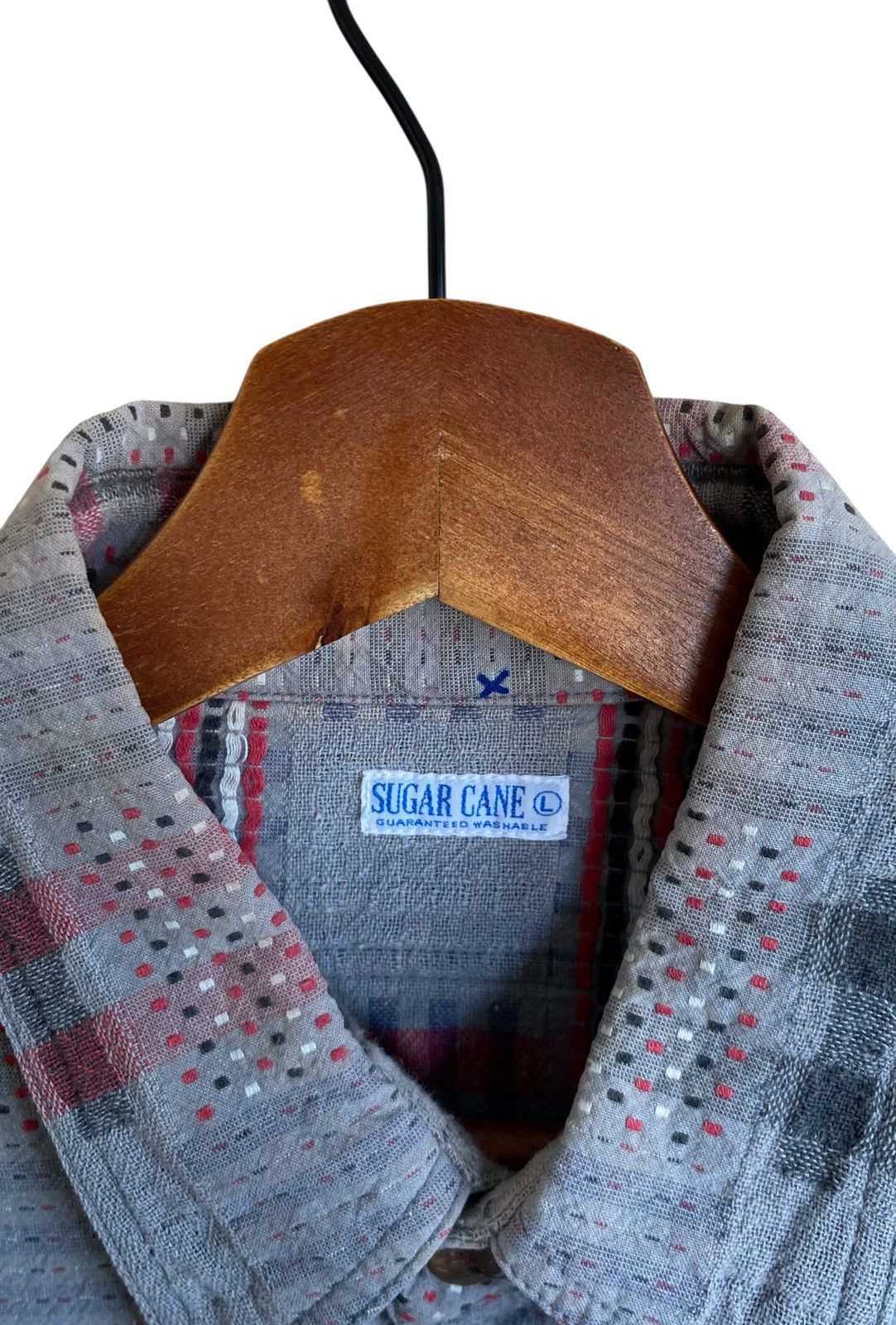 Sugar Cane Vintage Japanese Brand Sugar Canes Patchwork Shirt 1990s Size US L / EU 52-54 / 3 - 6 Thumbnail
