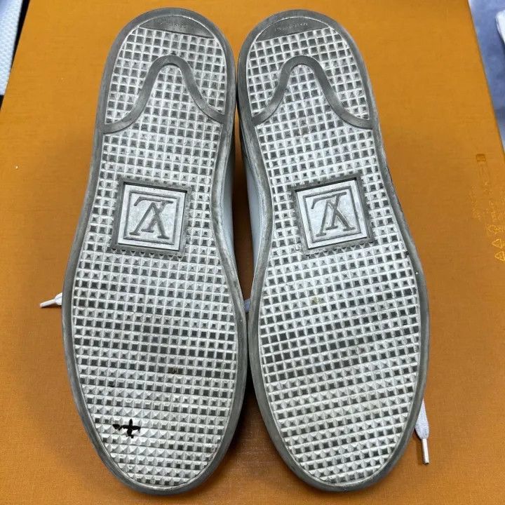 Louis Vuitton Louis Vuitton Frontrow White Low Top Sneakers -2508 Size US 6 / IT 36 - 4 Thumbnail