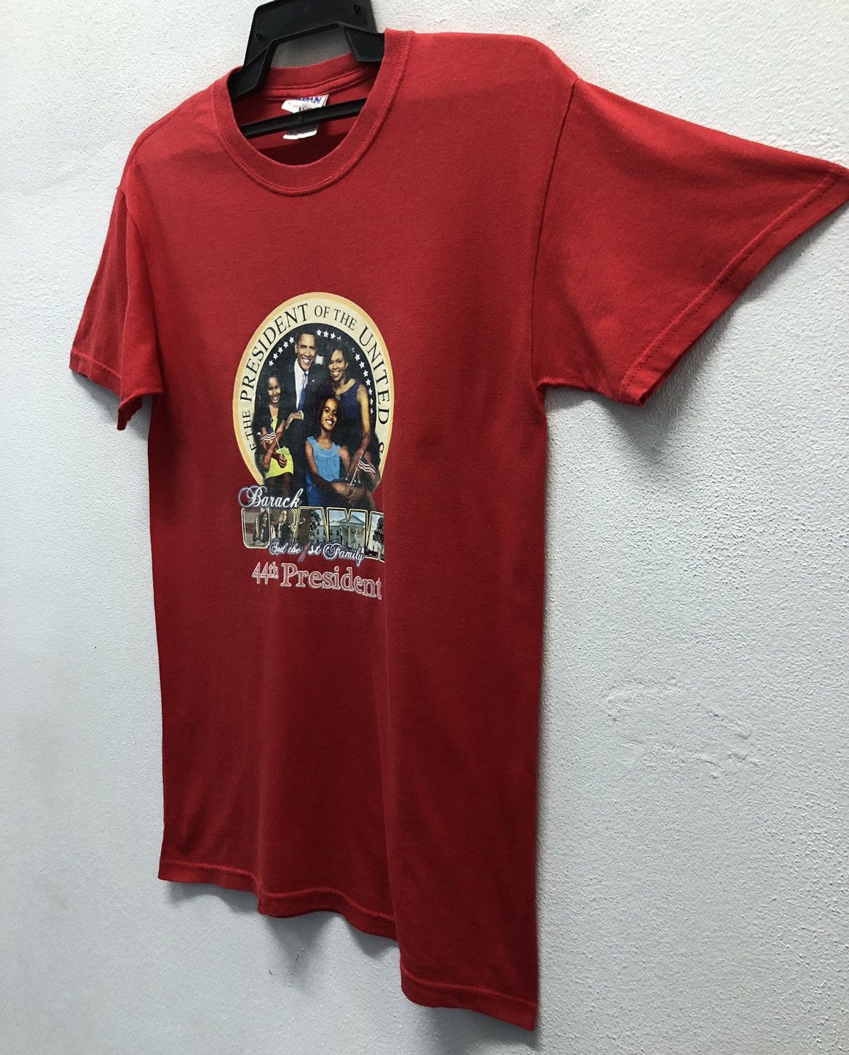 Vintage Vintage Barrack Obama And The 1st Family 44th President Shir Size US S / EU 44-46 / 1 - 5 Thumbnail