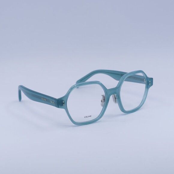 Celine 🕶️ New Celine CL50142F 093 Eyeglasses - Shiny Lime Size ONE SIZE - 8 Thumbnail