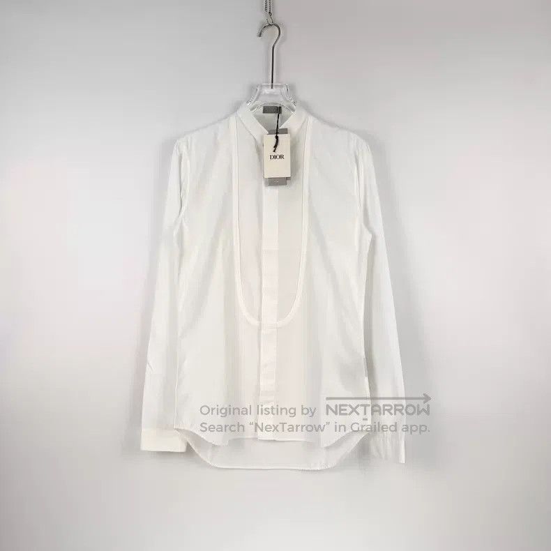 Dior Dior Size 38 Plain white shirt Size US XXS / EU 40 - 3 Thumbnail