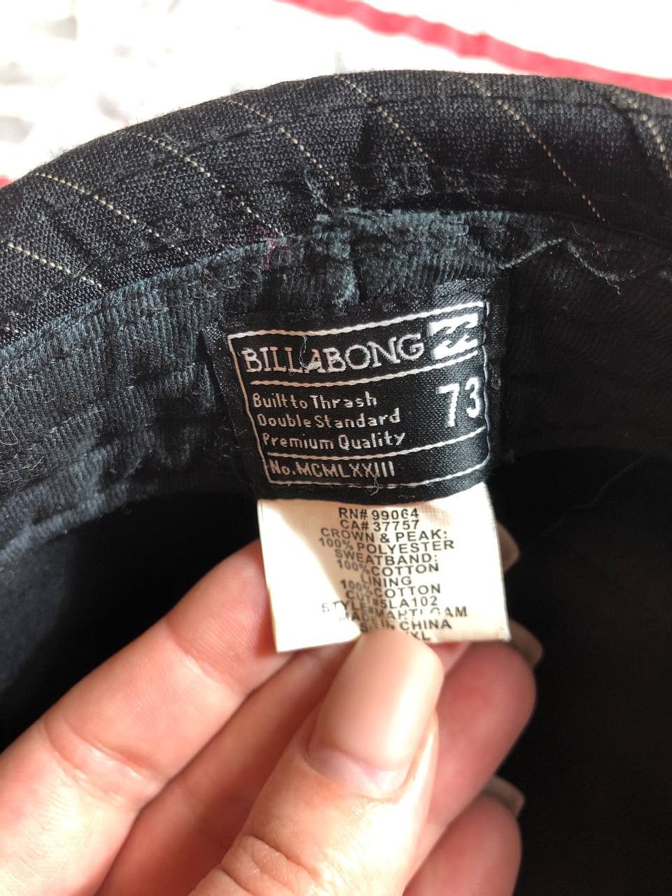 Billabong × Vintage Vintage Billabong casual Hat Size ONE SIZE - 3 Thumbnail