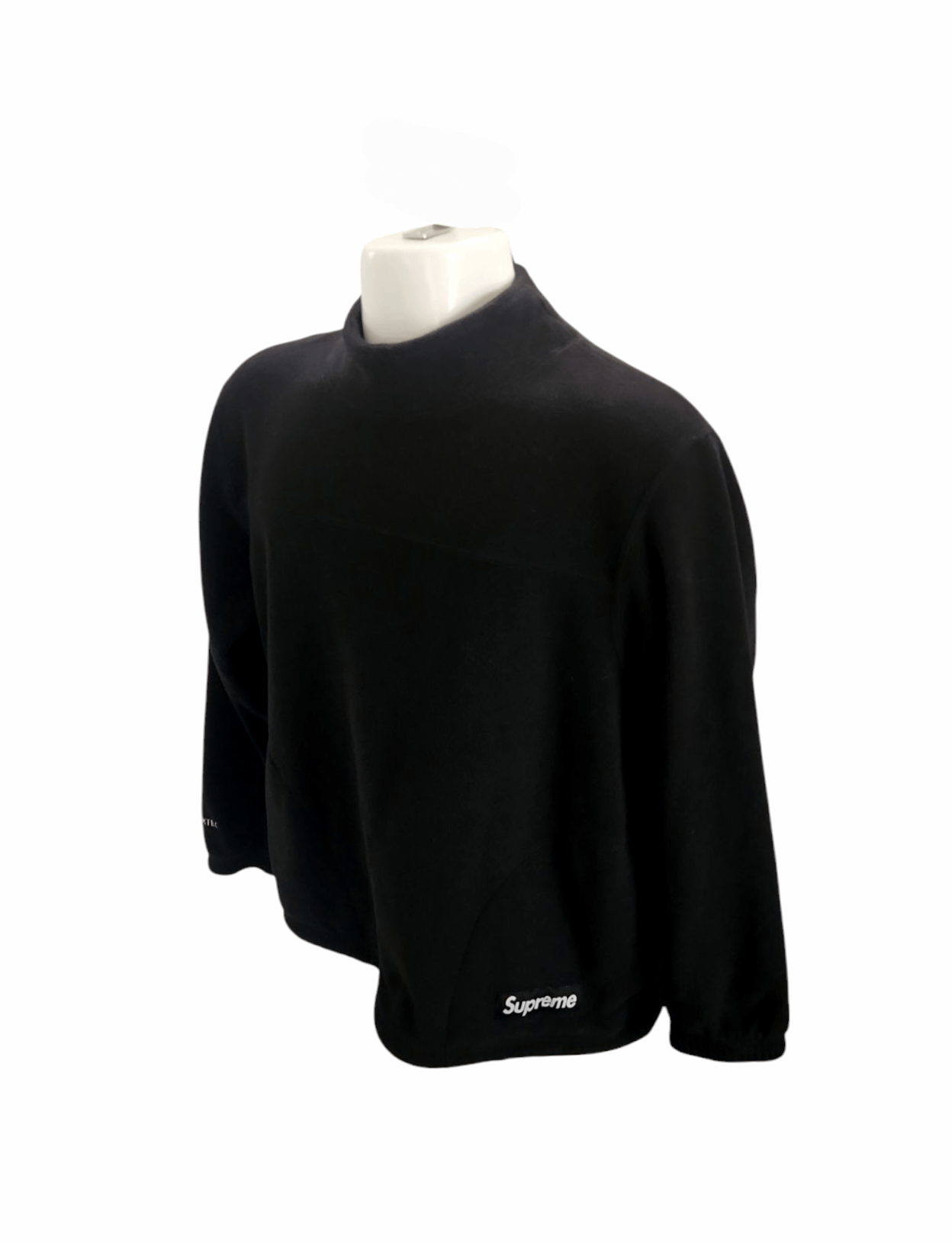 Supreme Supreme x Polartec Mock Neck Pullover Black White sweater S Size US S / EU 44-46 / 1 - 2 Thumbnail