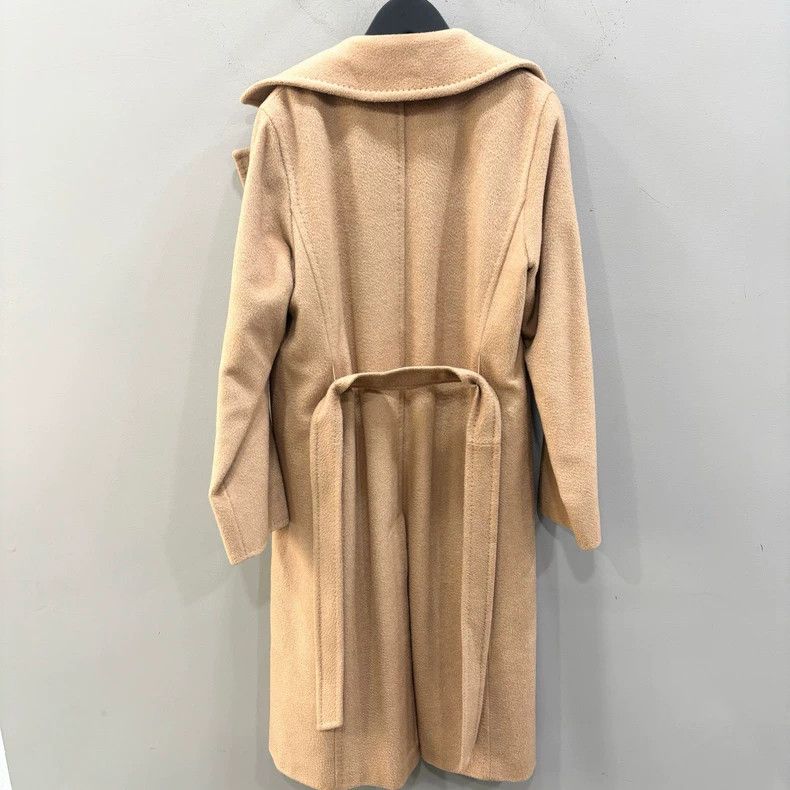 Max Mara Max Mara Classic Khaki Belted Camel Coat Size S / US 4 / IT 40 - 2 Thumbnail