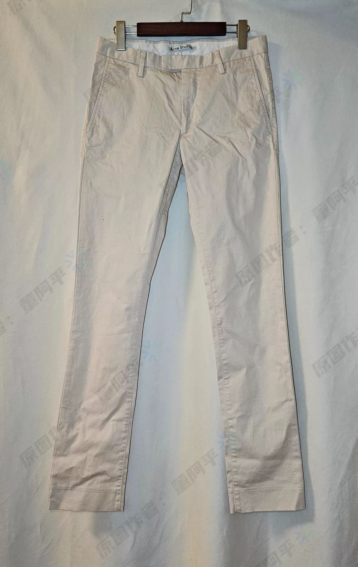 Acne Studios Acne Studios Men's Casual Pants in Beige Size US 30 / EU 46 - 1 Thumbnail