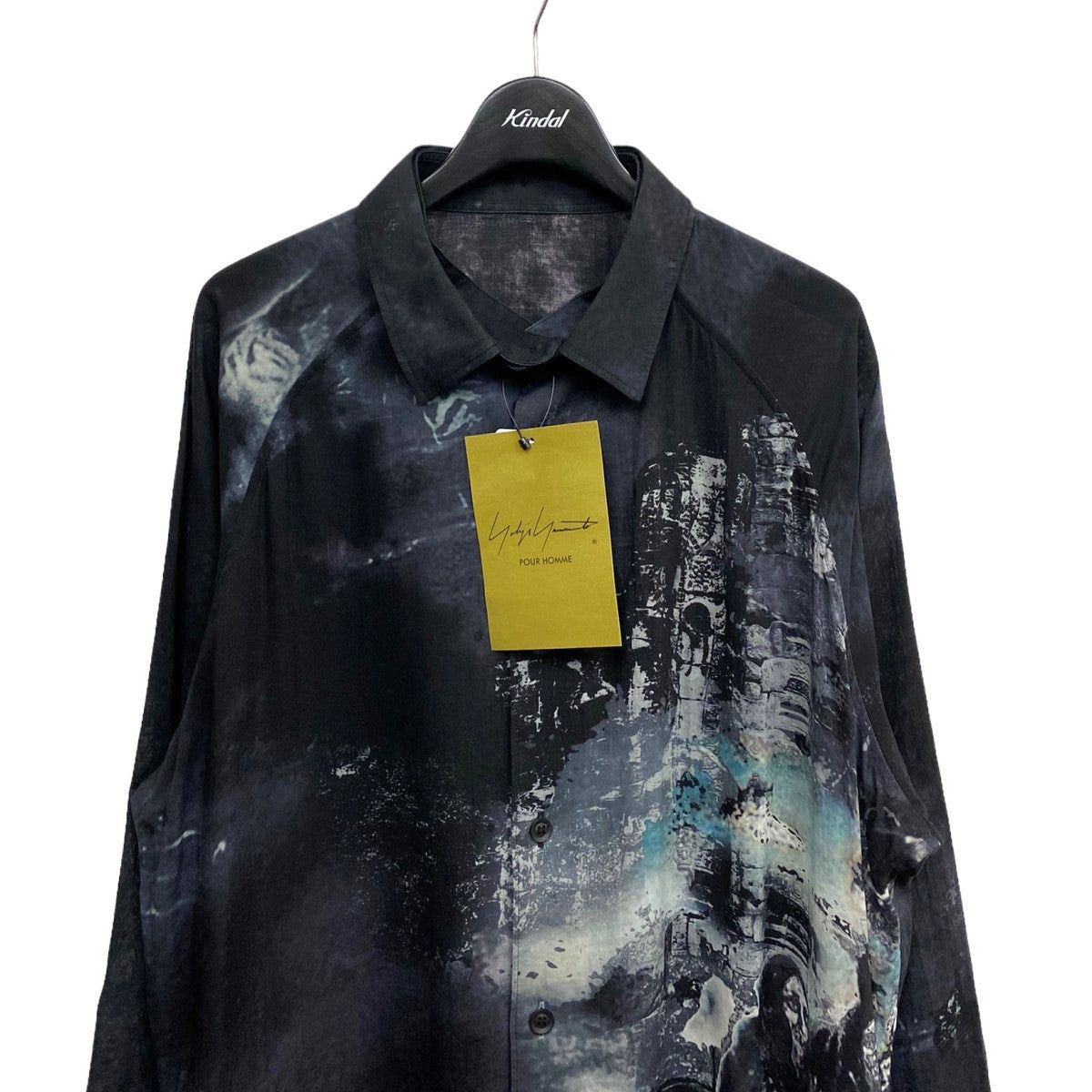 Yohji Yamamoto Yohji Yamamoto 24SS B Shirt Blouse Long Shirt Court Size US M / EU 48-50 / 2 - 4 Thumbnail