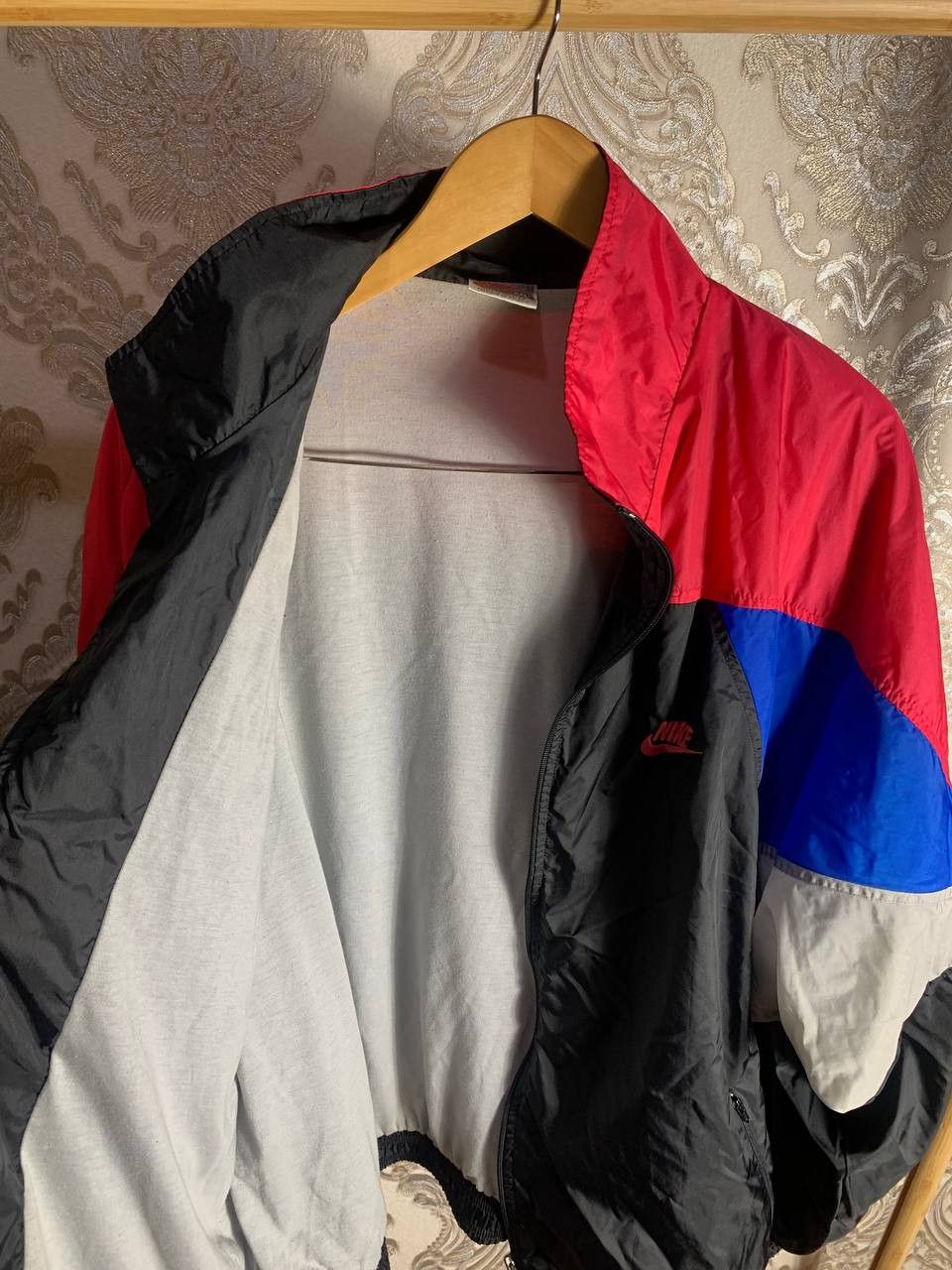 Nike Vintage Nike Retro Designer Light Jacket Drill Swoosh 90s Size US XXL / EU 58 / 5 - 4 Thumbnail