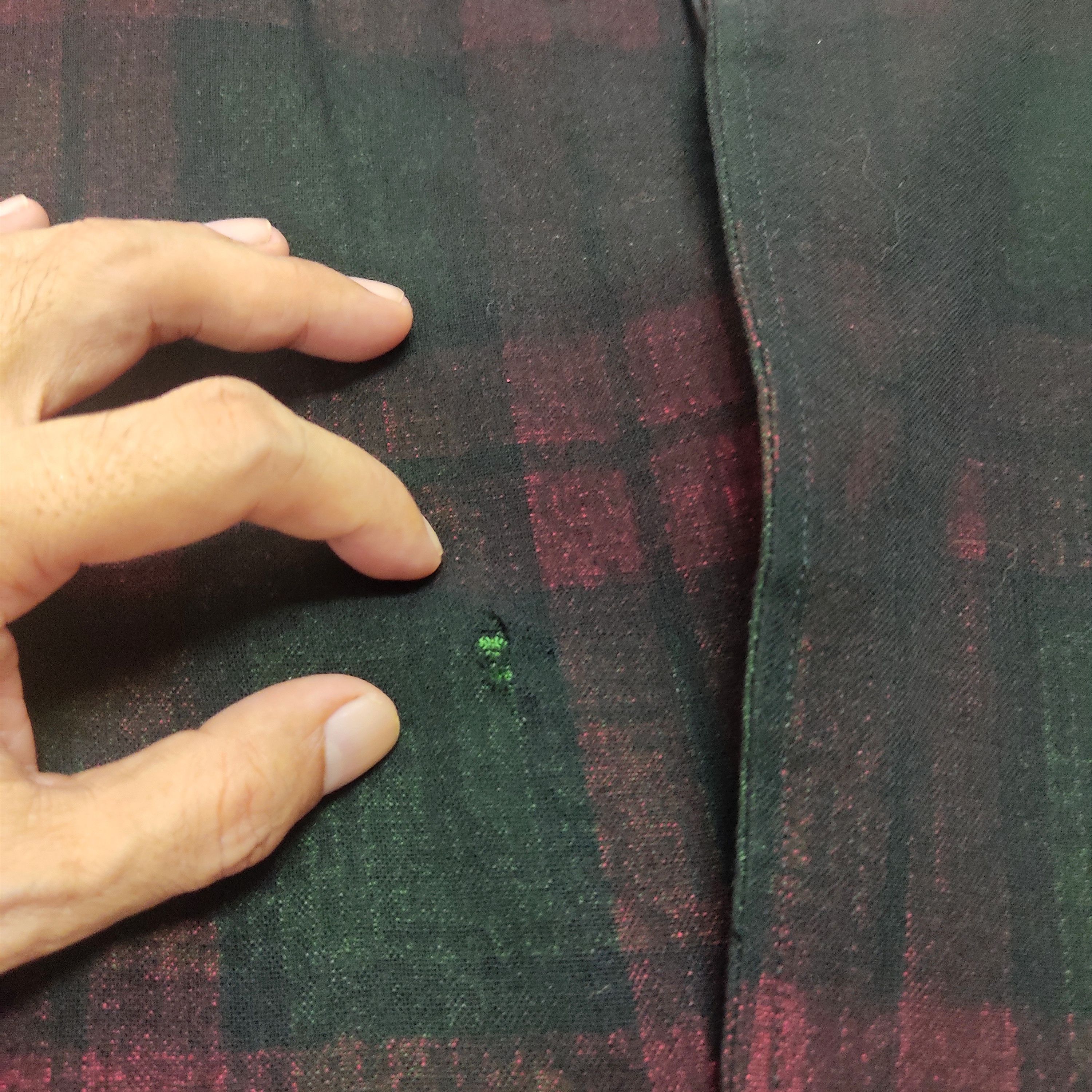 Yohji Yamamoto YOHJI YAMAMOTO Madras Checkers Wool Rayon Blazer Jacket Size US L / EU 52-54 / 3 - 12 Thumbnail