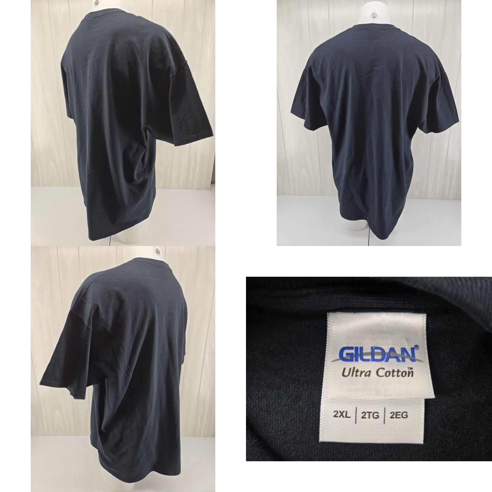 Gildan Gildan T-Shirt Black 2XL Larry's Pistol & Pawn Short Sleeve Crew Neck Logo Graphic Print Men Size US XXL / EU 58 / 5 - 8 Thumbnail