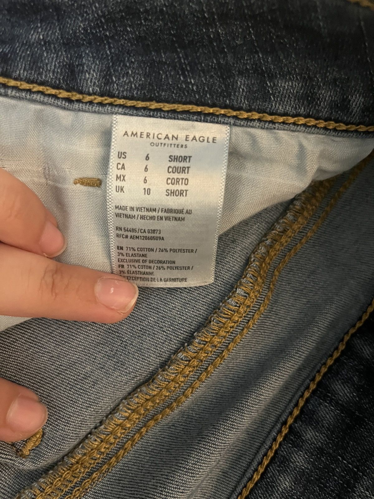 American Eagle Outfitters American Eagle Skinny jeans Size 28" / US 6 / IT 42 - 4 Thumbnail