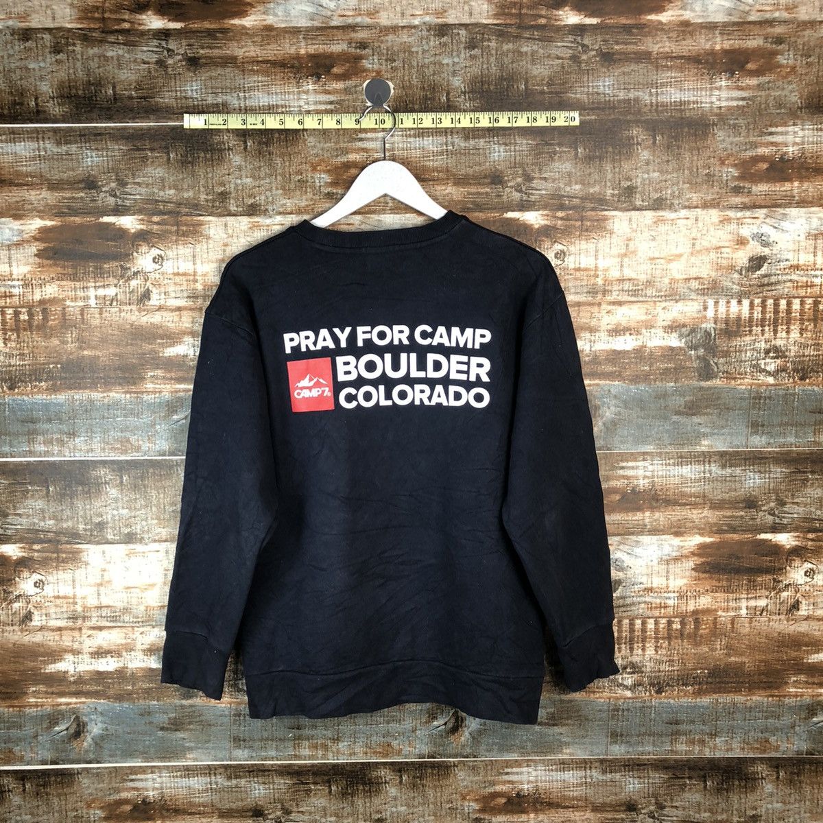 Japanese Brand Camp 7 Dark Blue Sweatshirt #A2025 Size US M / EU 48-50 / 2 - 14 Thumbnail