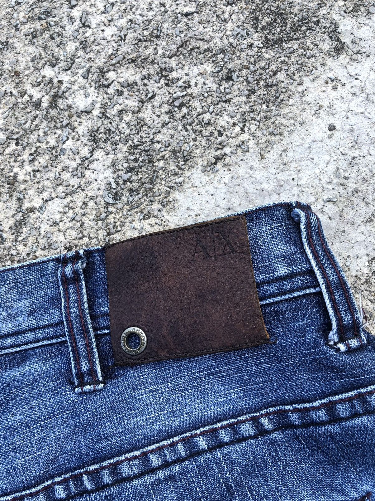 Armani Exchange × Vintage Armani Exchange Custom Jeans Size US 39 - 7 Thumbnail