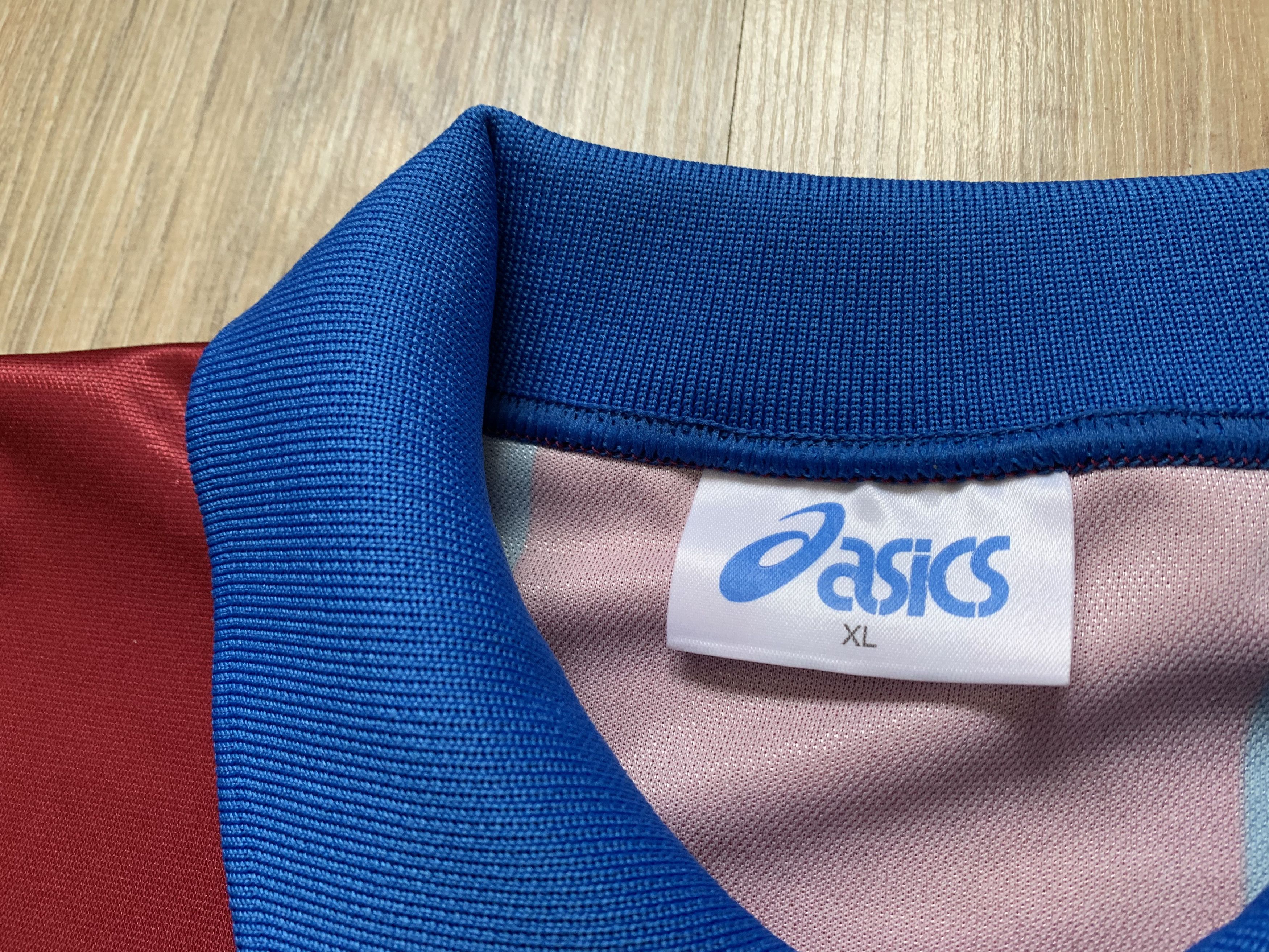Asics × Vintage Vintage Asics Aston Villa Home Shirt 1993-1995 Size US XL / EU 56 / 4 - 6 Thumbnail
