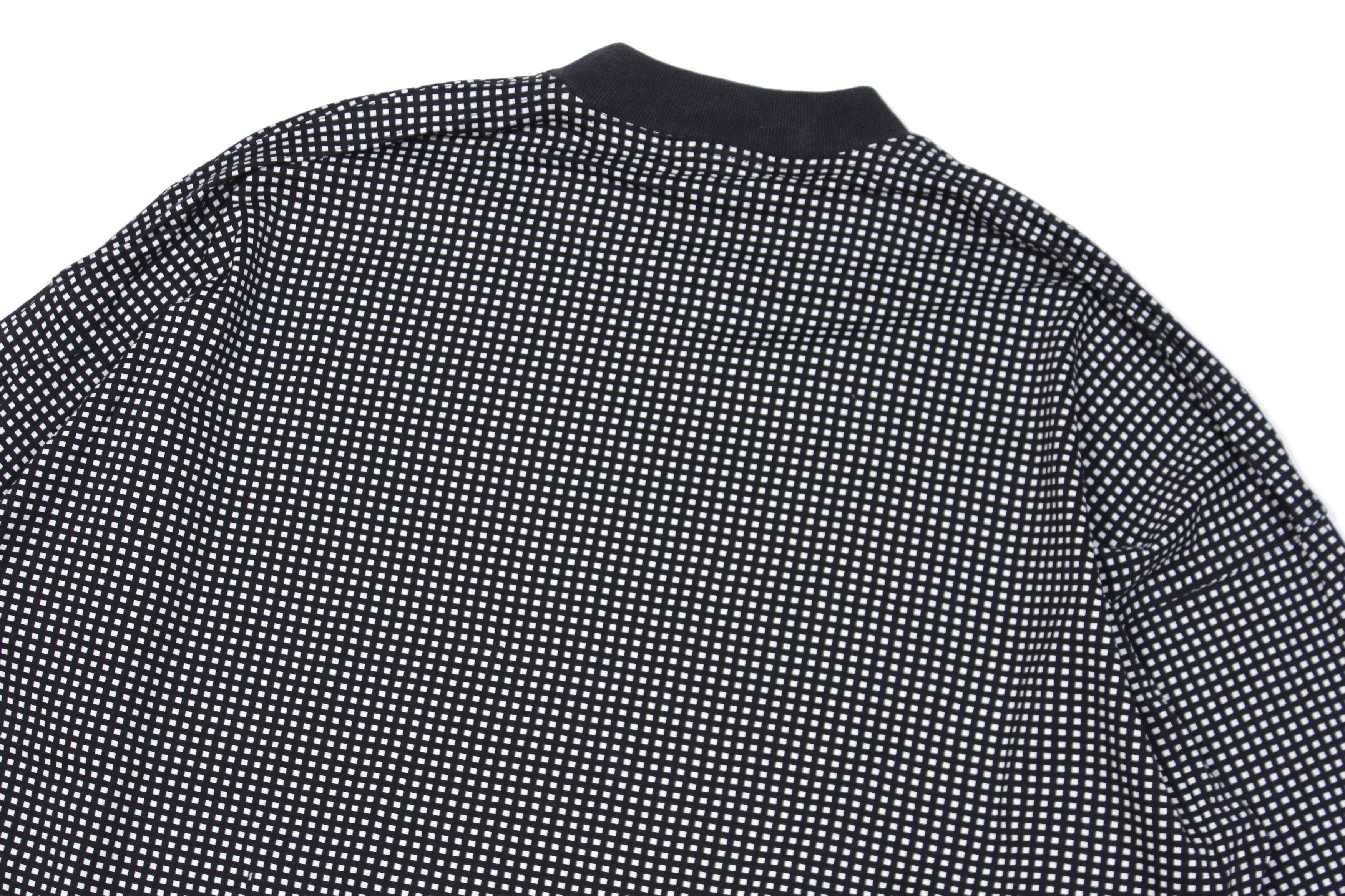Versace 90S Squares Monogram Longsleeve Vintage Size US L / EU 52-54 / 3 - 4 Thumbnail