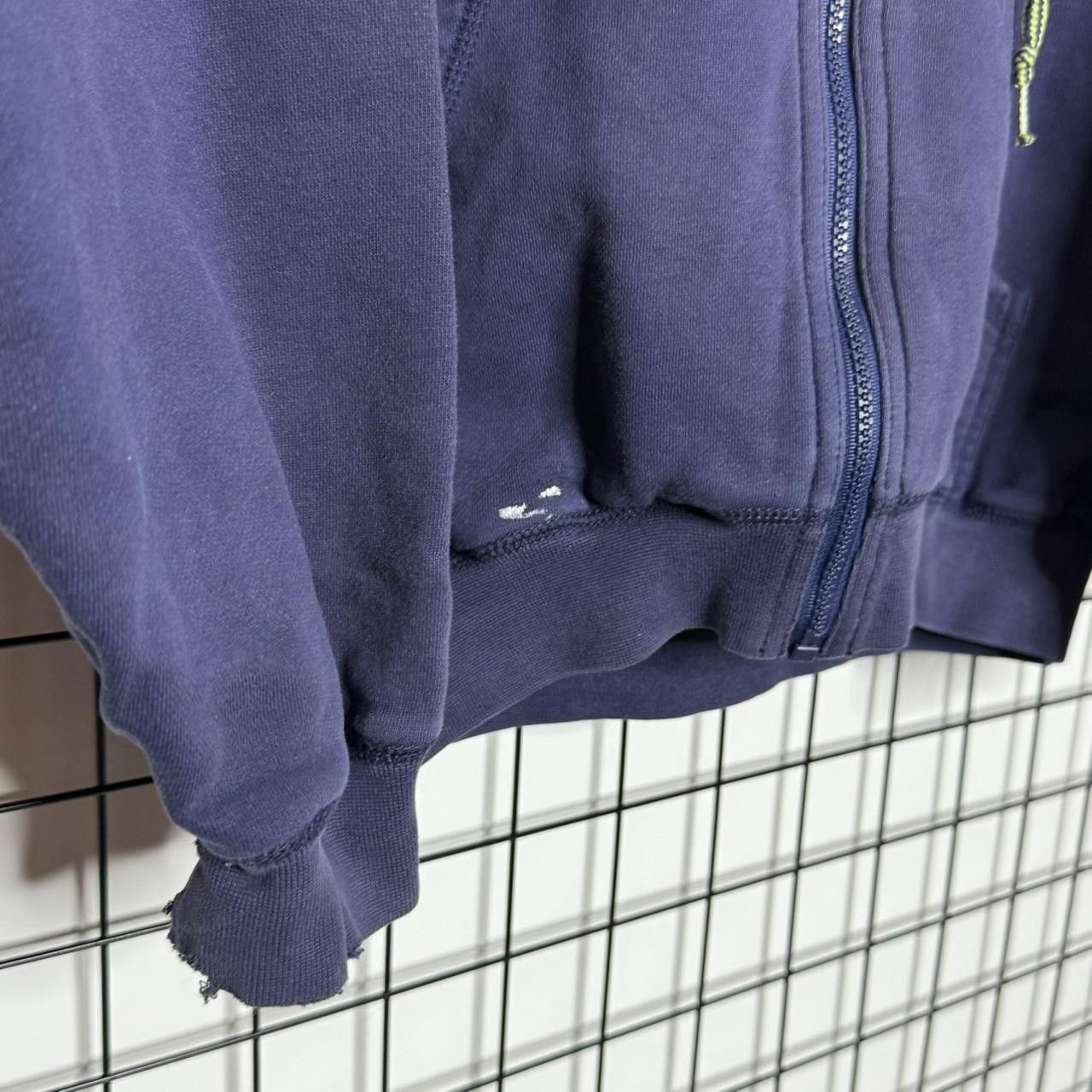 Adidas Adidas Hoodie Vintage Zip Up Sweatshirt Blue Embroidered Size US M / EU 48-50 / 2 - 7 Thumbnail