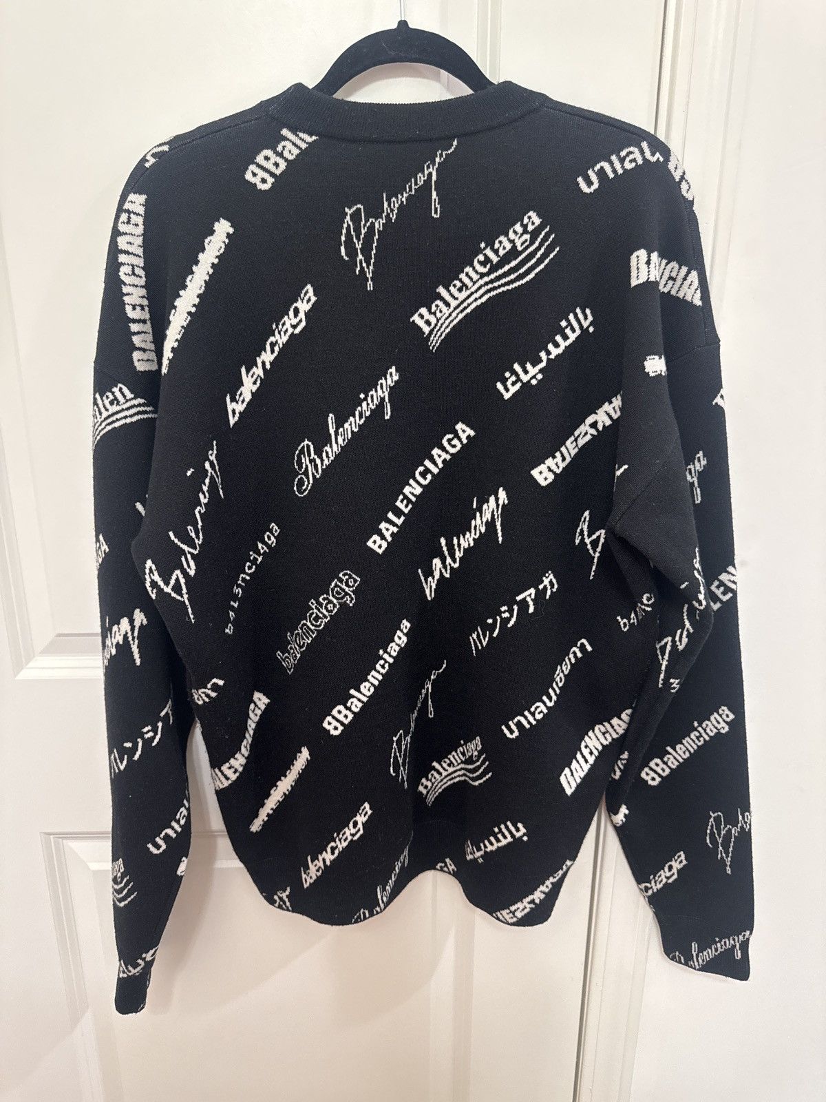 Balenciaga Logomania Sweater Size US XS / EU 42 / 0 - 2 Thumbnail